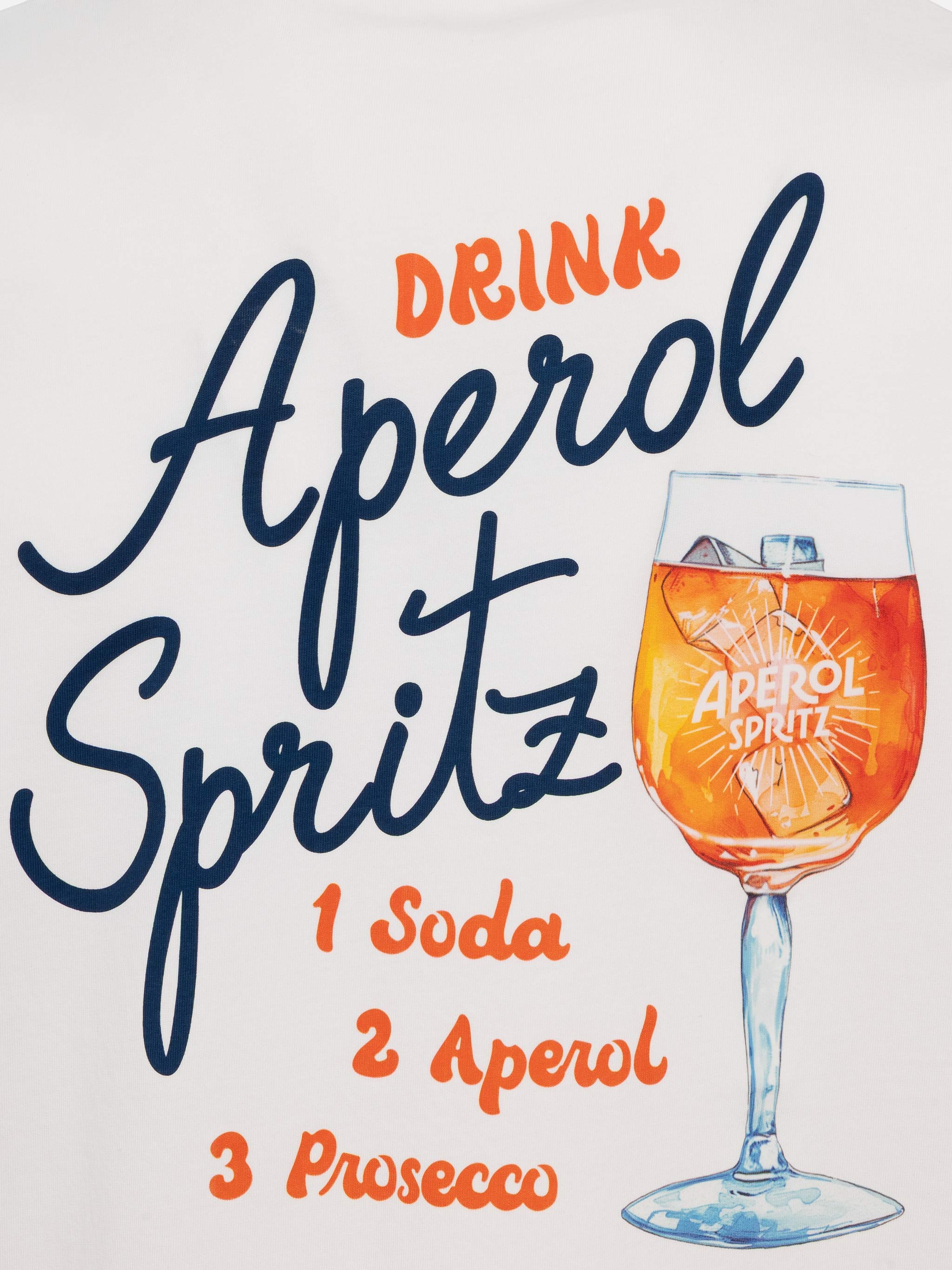 mc2-saint-barth-t-shirt-man-uomo-bianca-stampa-aperol-spritz-special-edition image 5