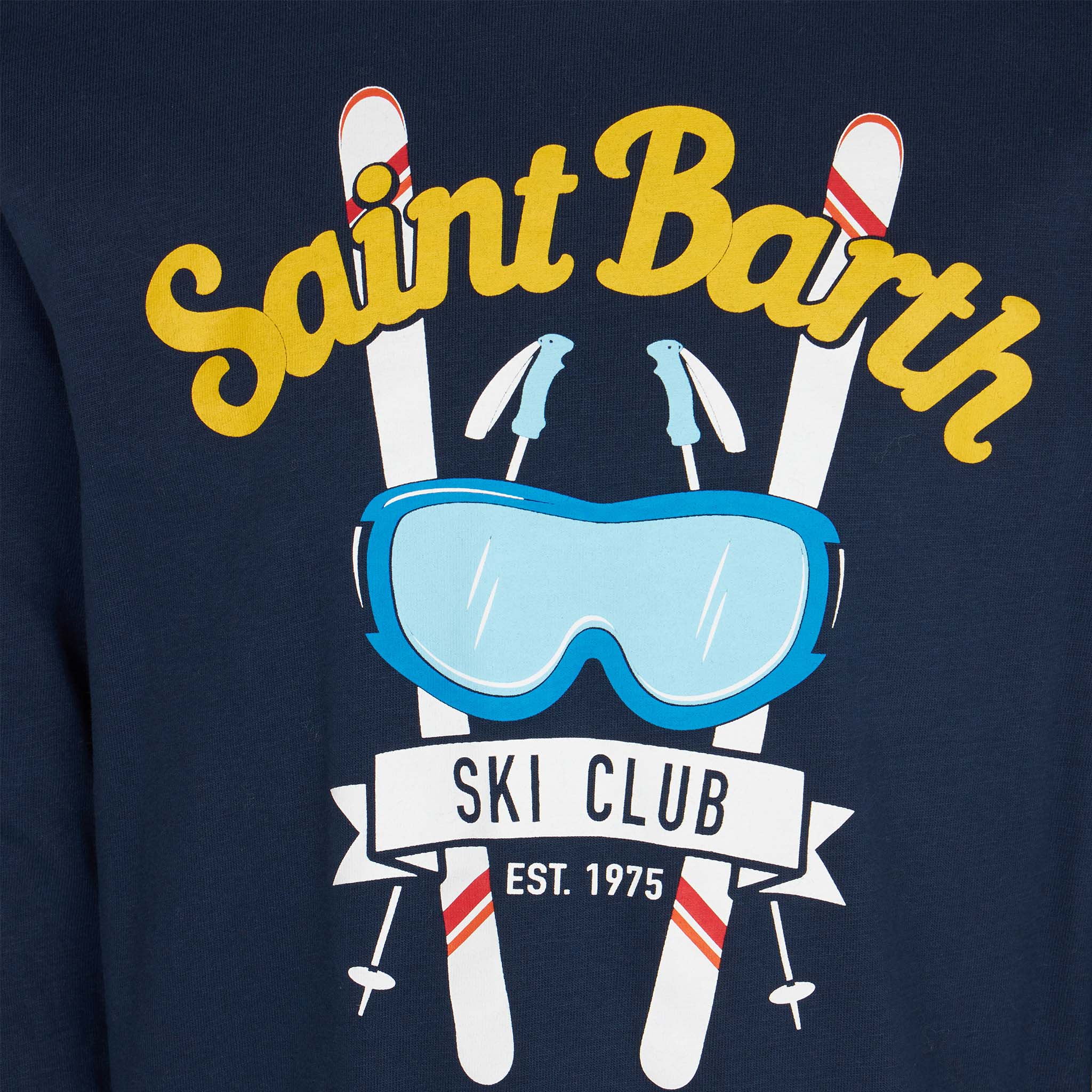 mc2-saint-barth-t-shirt-bambino-blu-navy-maniche-lunghe-sky-club-bambino image 2