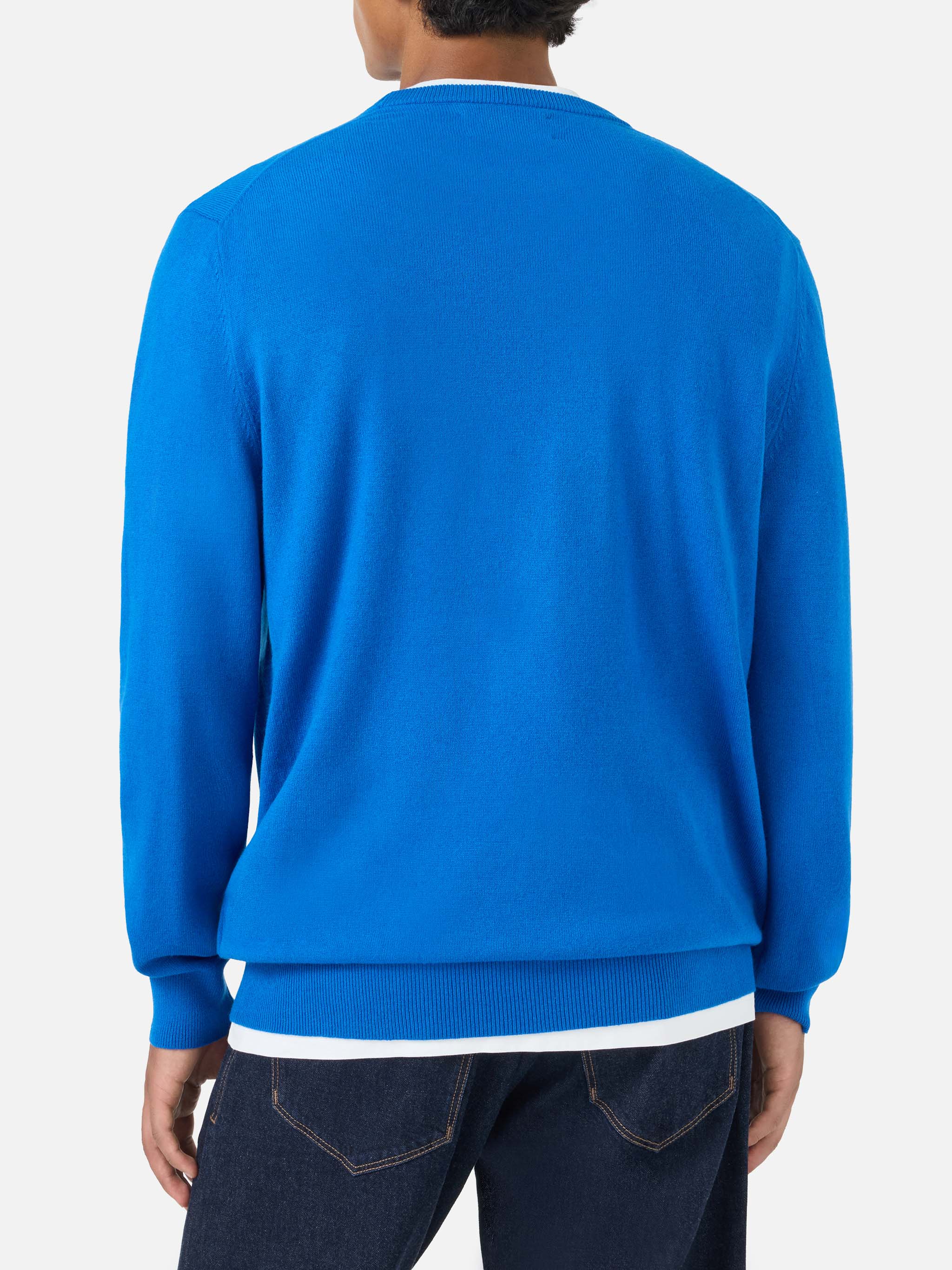 mc2-saint-barth-heron-maglione-girocollo-uomo-blu-ski-grappino-vs-bombardino image 3