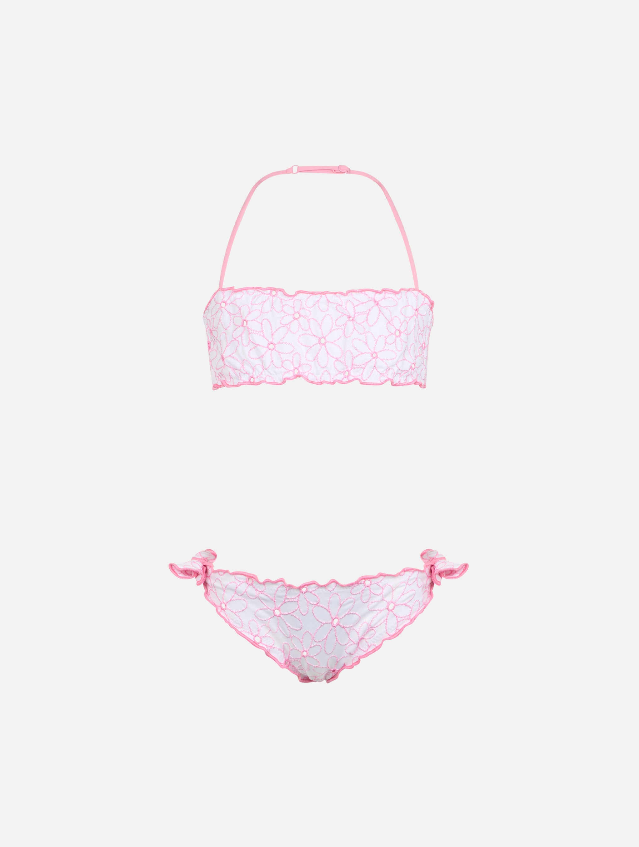 mc2-saint-barth-emy-bikini-fascia-bambina-bianco-con-ricamo-margherite image 1