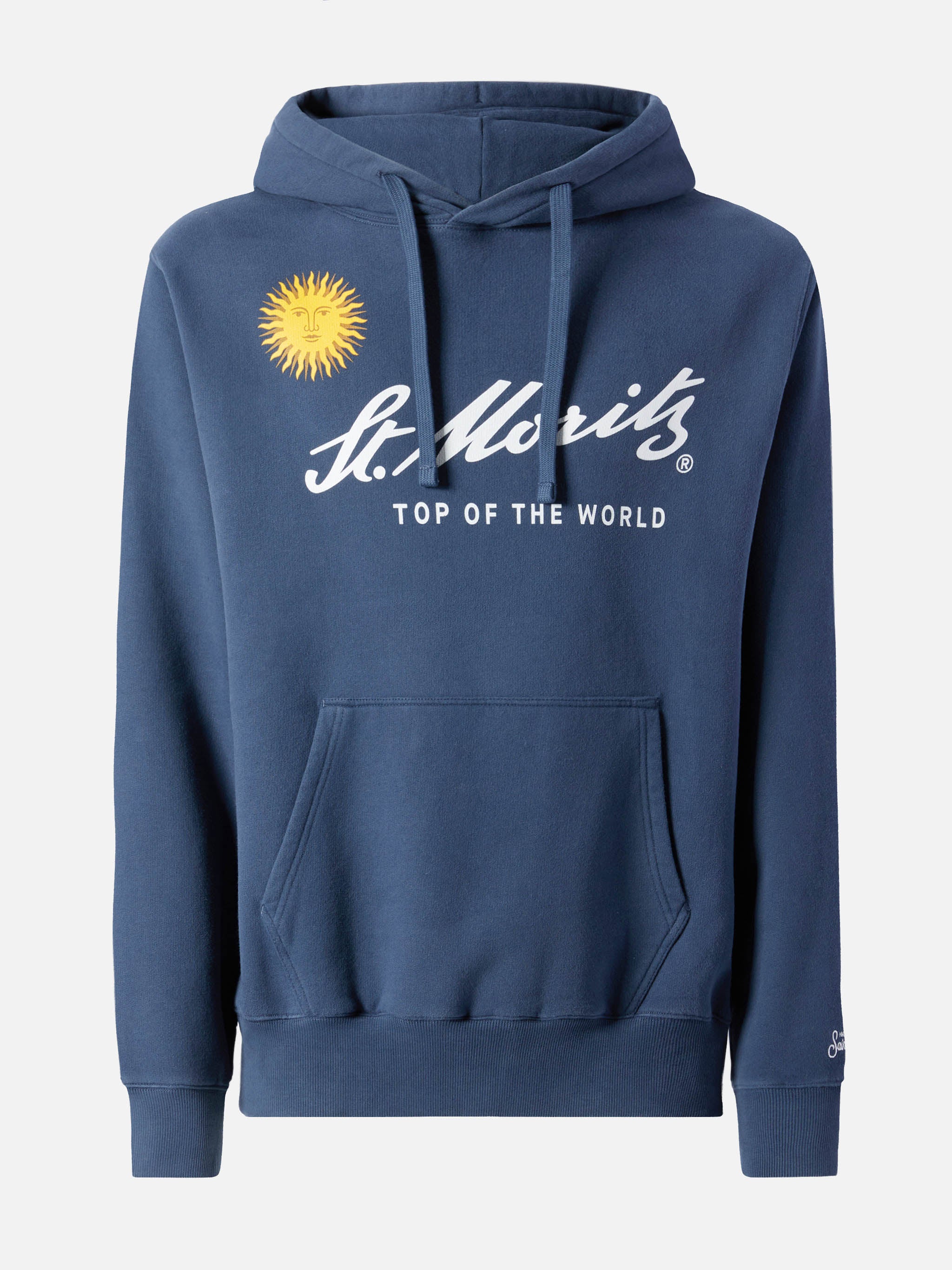 mc2-saint-barth-tribeca-felpa-con-cappuccio-blu-st-moritz-top-of-the-world-uomo image 5