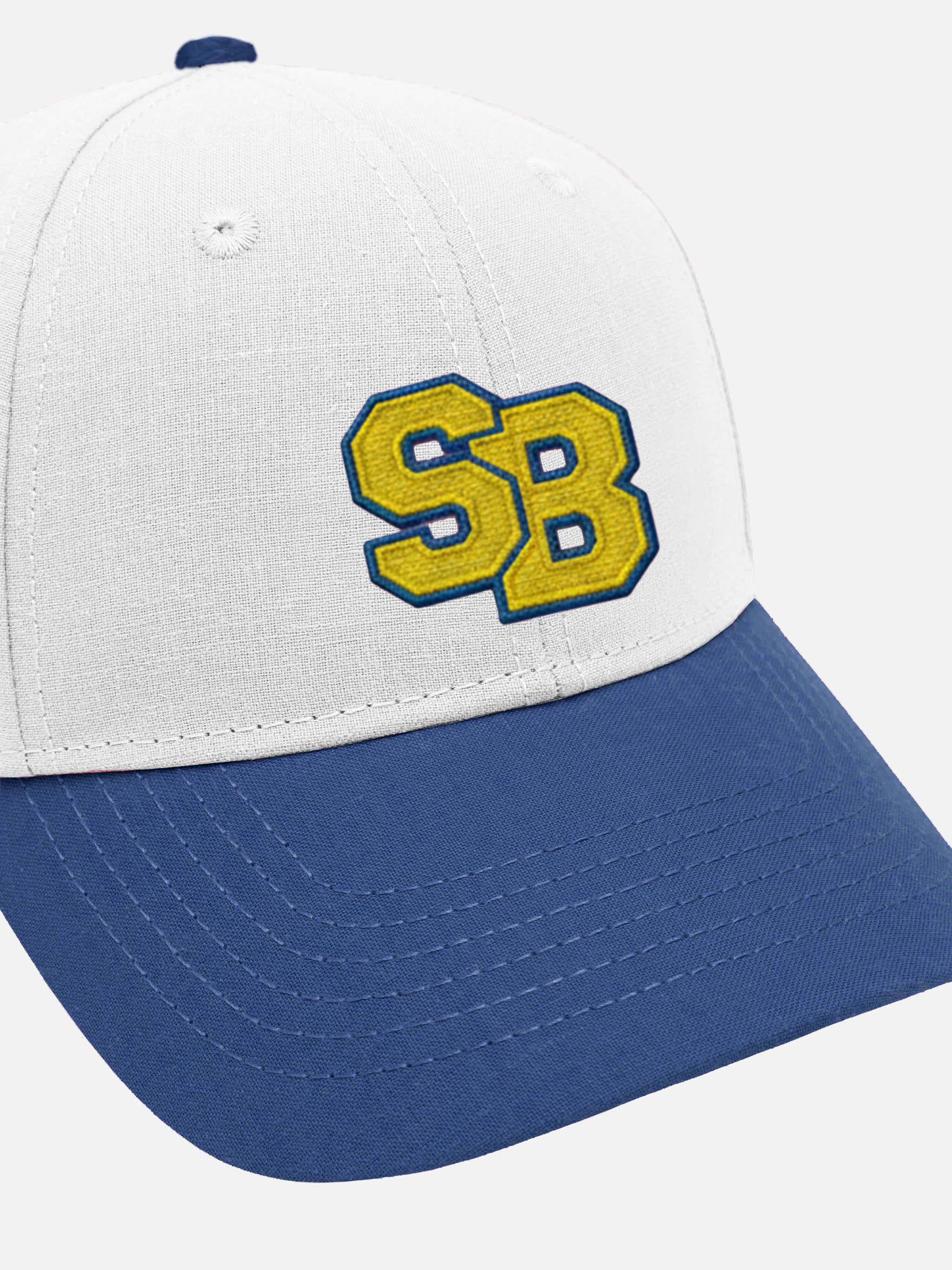 mc2-saint-barth-cappellino-peter-jr-bianco-blu-cappello-baseball-bambino image 2