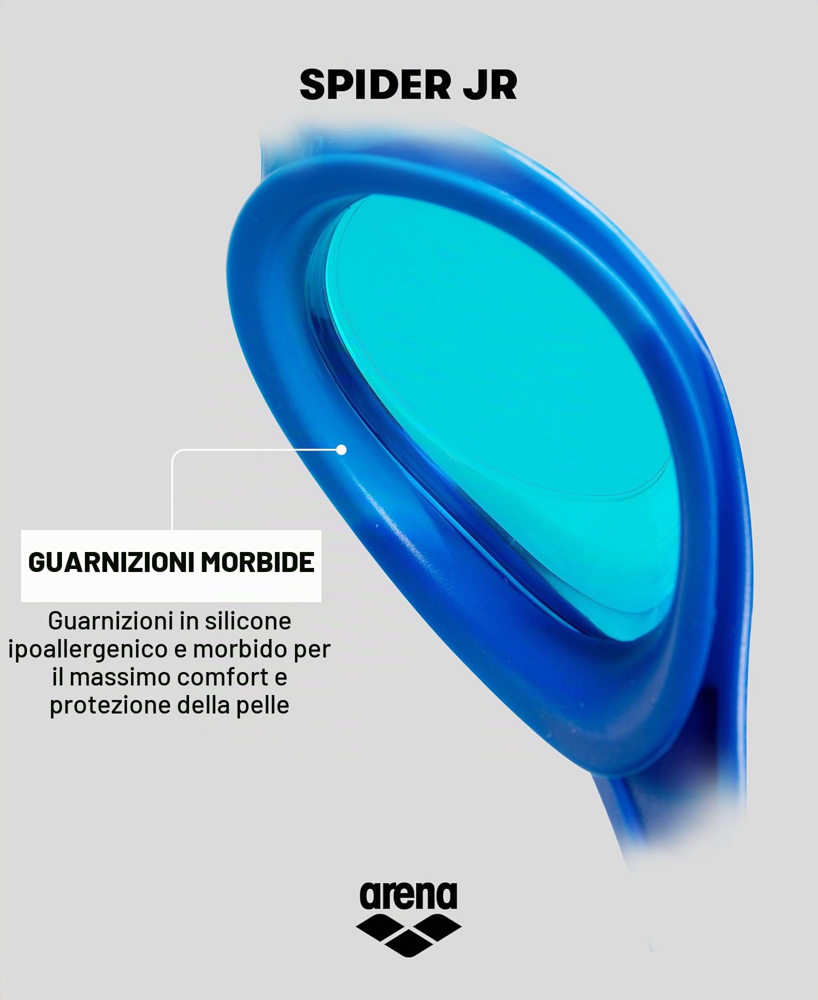 arena-spider-junior-mirror-occhialini-nuoto-bambini-6-12-anni image 4