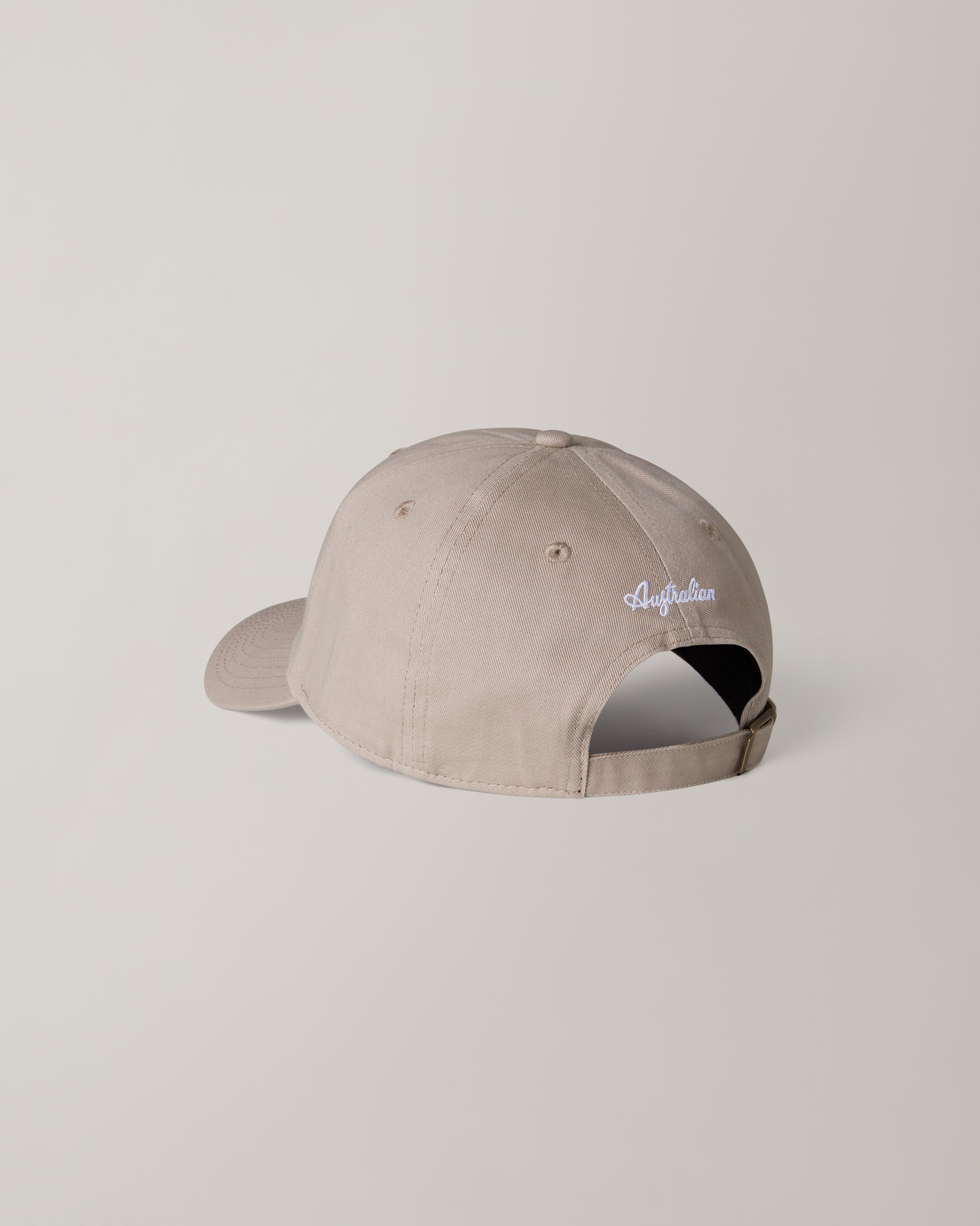 australian-timeless-cap-cappellino-dad-hat-in-cotone-sabbia image 3