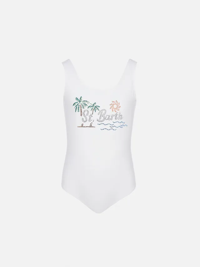 mc2-saint-barth-costume-intero-cara-bambina-bianco-st-barth-sunset-strass image 1