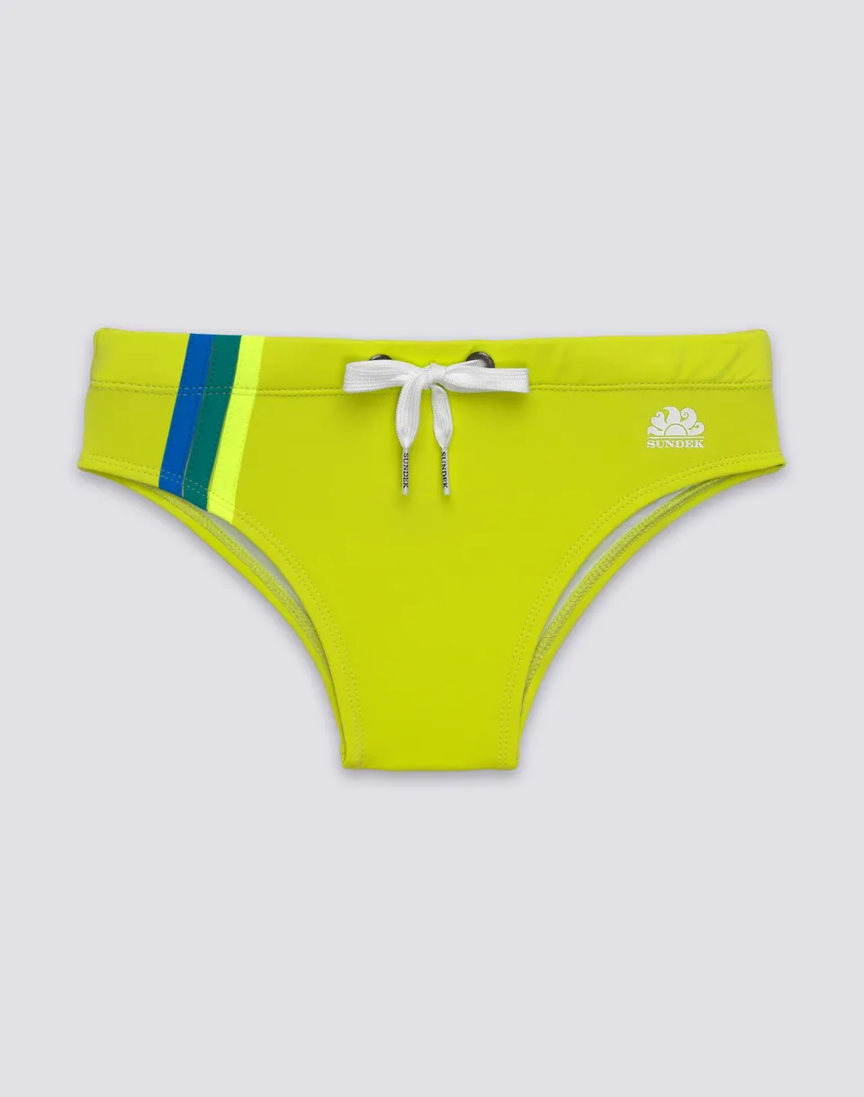 sundek-slip-mare-bambino-tricolore-econyl image 1