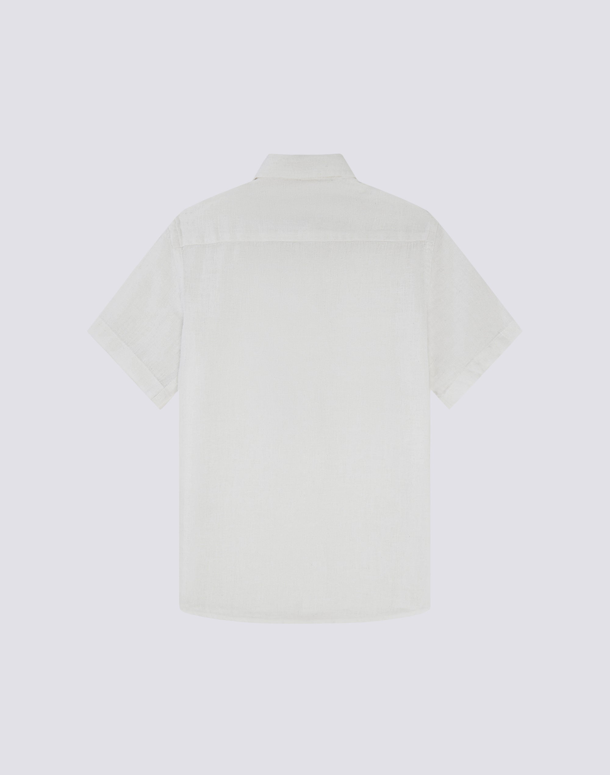 sundek-camicia-in-lino-da-bambino-a-manica-corta-tinto-capo-b814shli5tc image 2