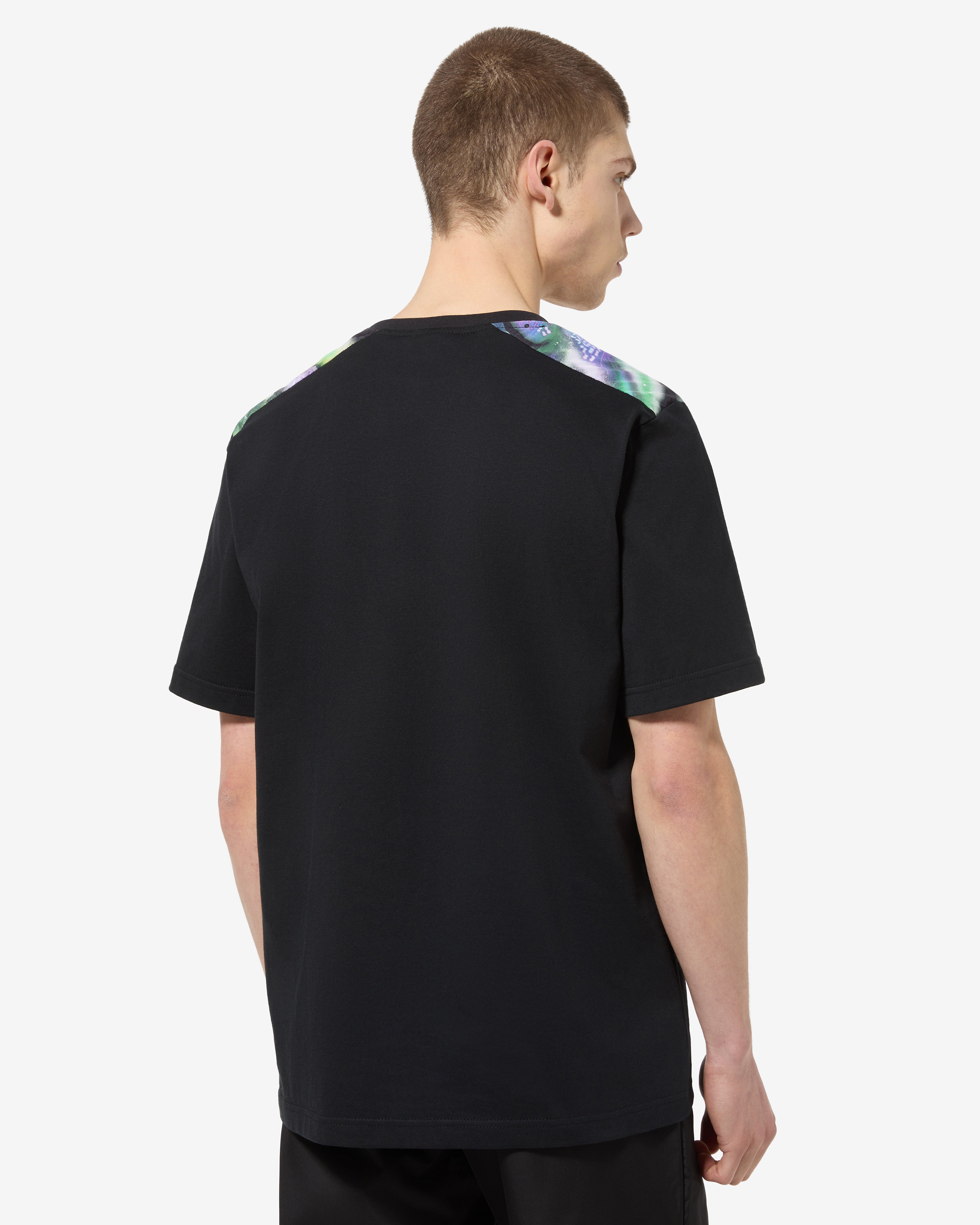 australian-pianeti-insert-t-shirt-t-shirt-cotone-nera-regular-fit image 3