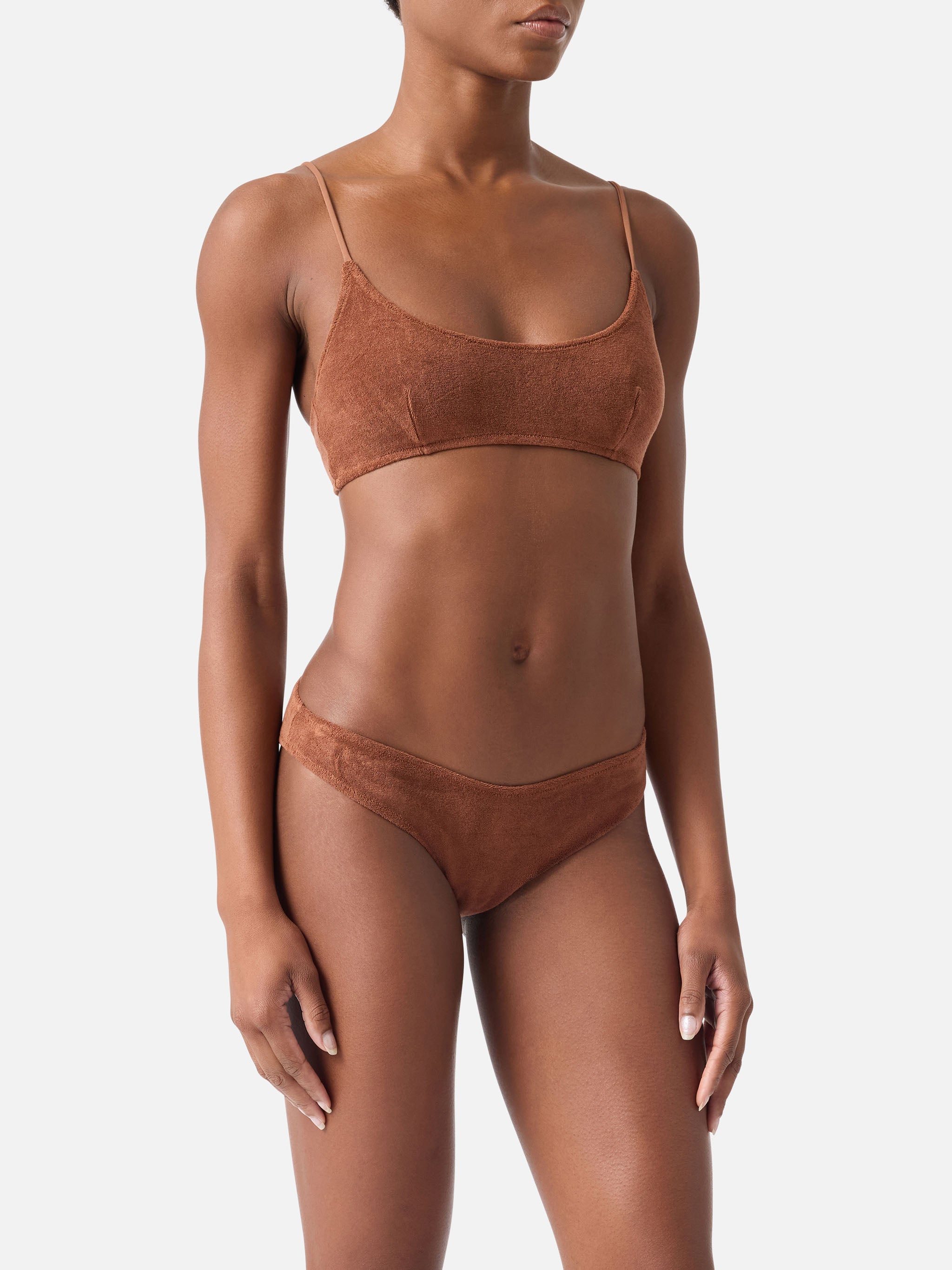 mc2-saint-barth-judy-elise-bikini-bralette-spugna-marrone image 2