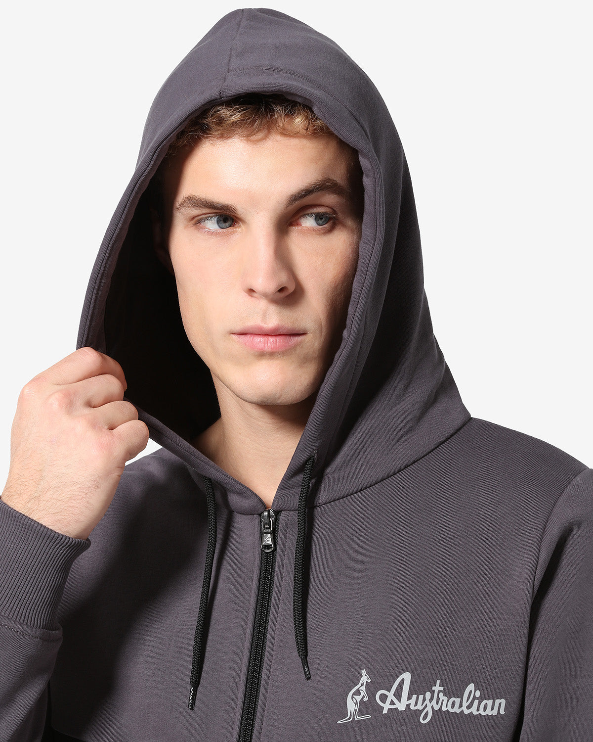 australian-tek-fleece-jacket-sportswear-giacca-felpa-con-cappuccio image 4
