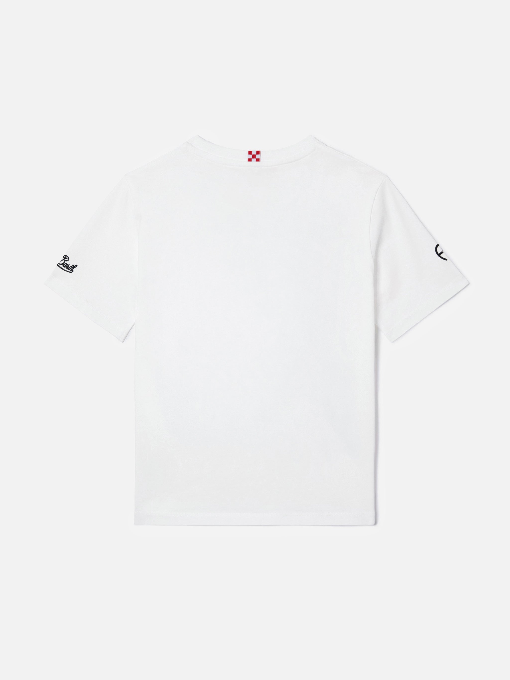 mc2-saint-barth-portofino-jr-t-shirt-bambino-bianca-as-roma-special-edition image 3