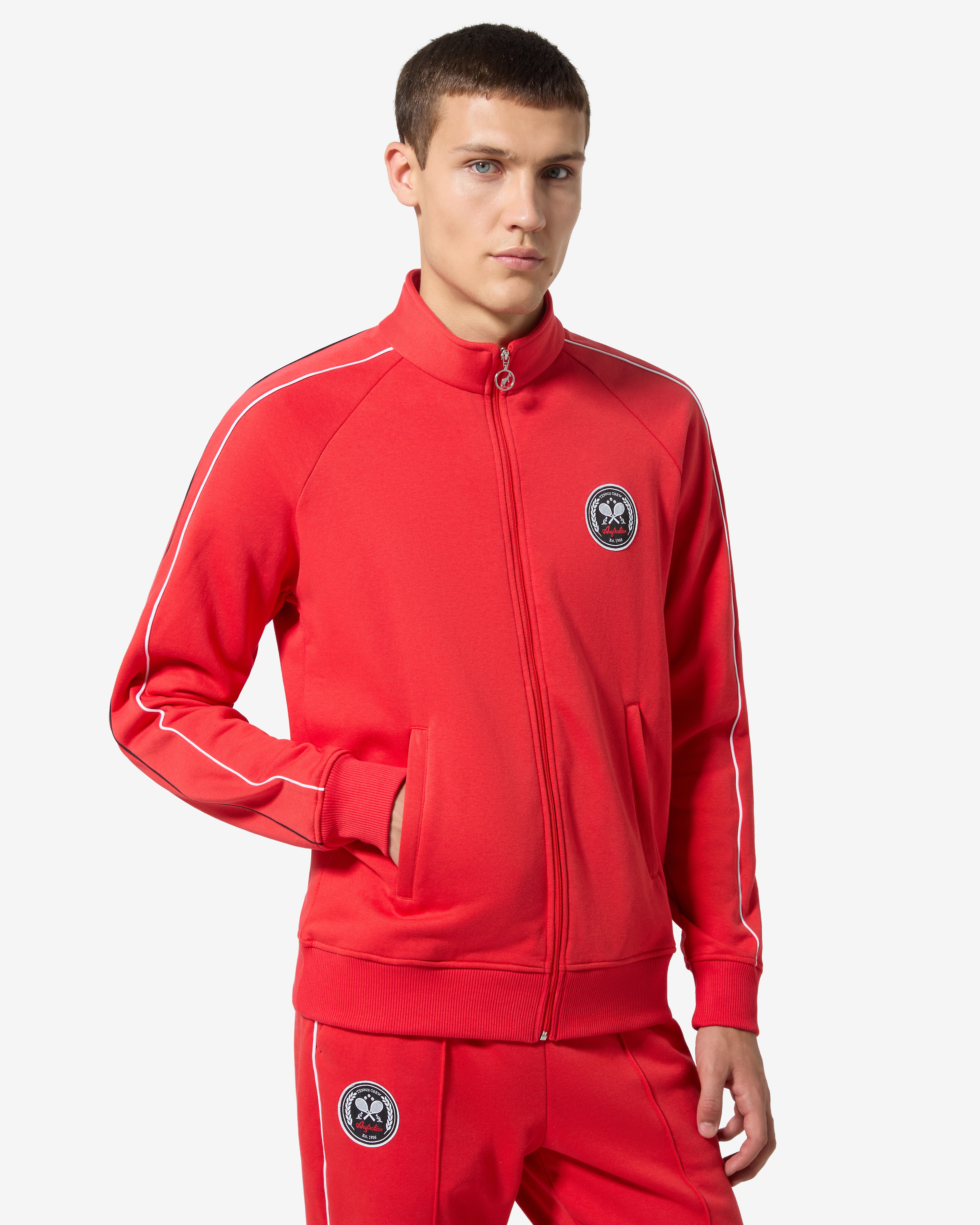 australian-tennis-crew-track-jacket-giacca-sportiva-in-felpa image 1
