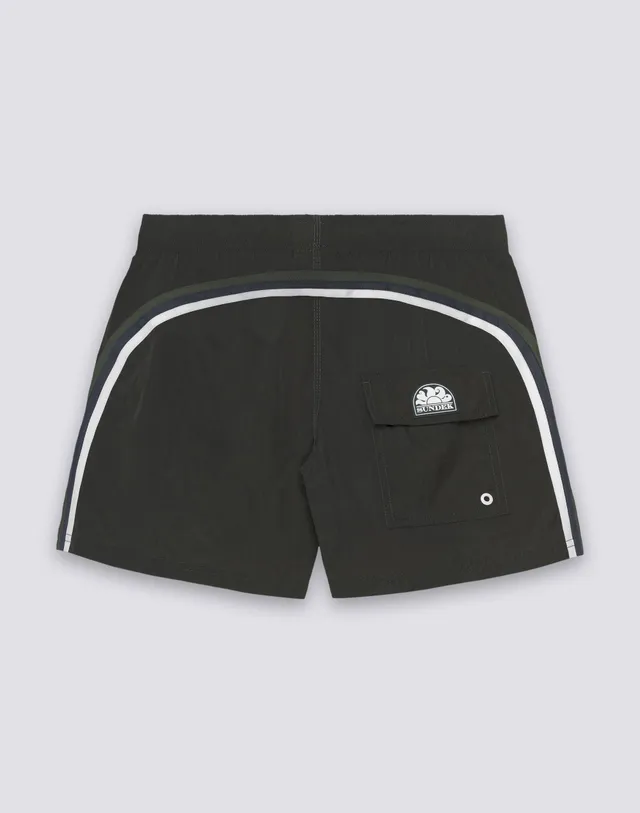 sundek-costume-da-bagno-corto-uomo-crinkled-vita-elasticata image 1