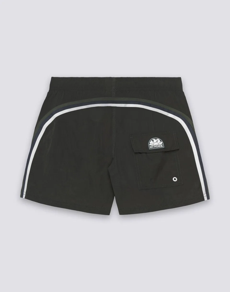 sundek-costume-da-bagno-corto-uomo-crinkled-vita-elasticata image 1