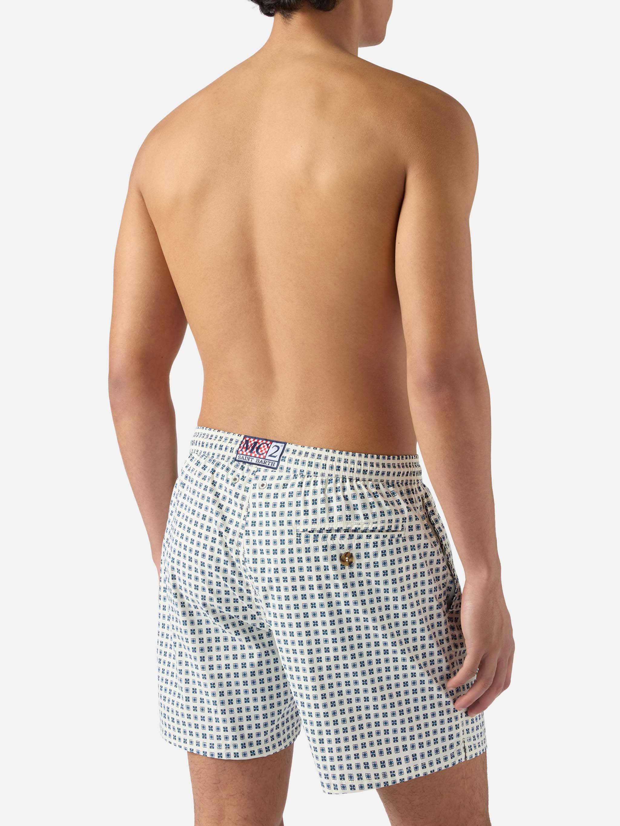 costume-mare-uomo-mc2-saint-barth-lighting-micro-bianco-stampa-geometrica-all-ov image 7