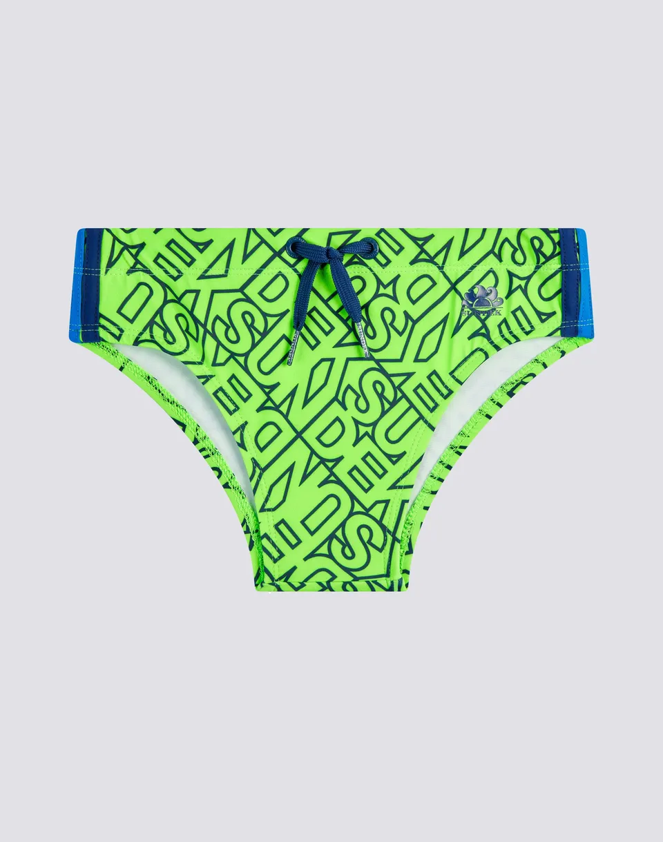 sundek-slip-mare-mini-bambino-diwalter-stampa-mystere-in-nylon-econyl image 1