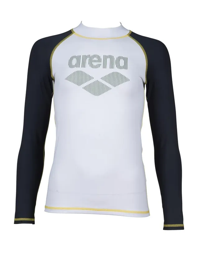 arena-rash-vest-manica-lunga-bambini-e-ragazzi-maglietta-swim-con-protezione-uv image 1