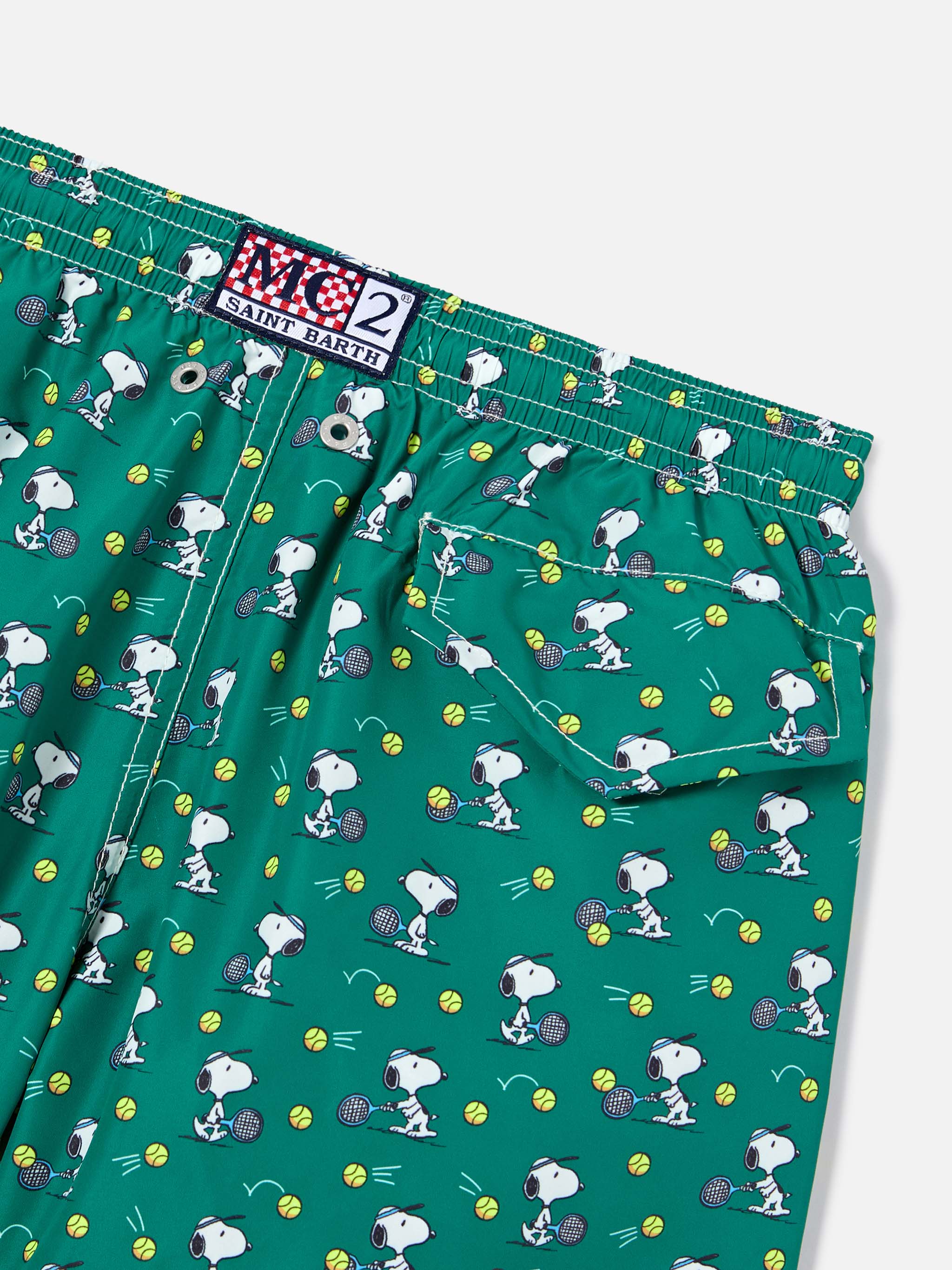 mc2-saint-barth-jean-lighting-costume-bimbo-verde-snoopy-tennis-special-edition image 3