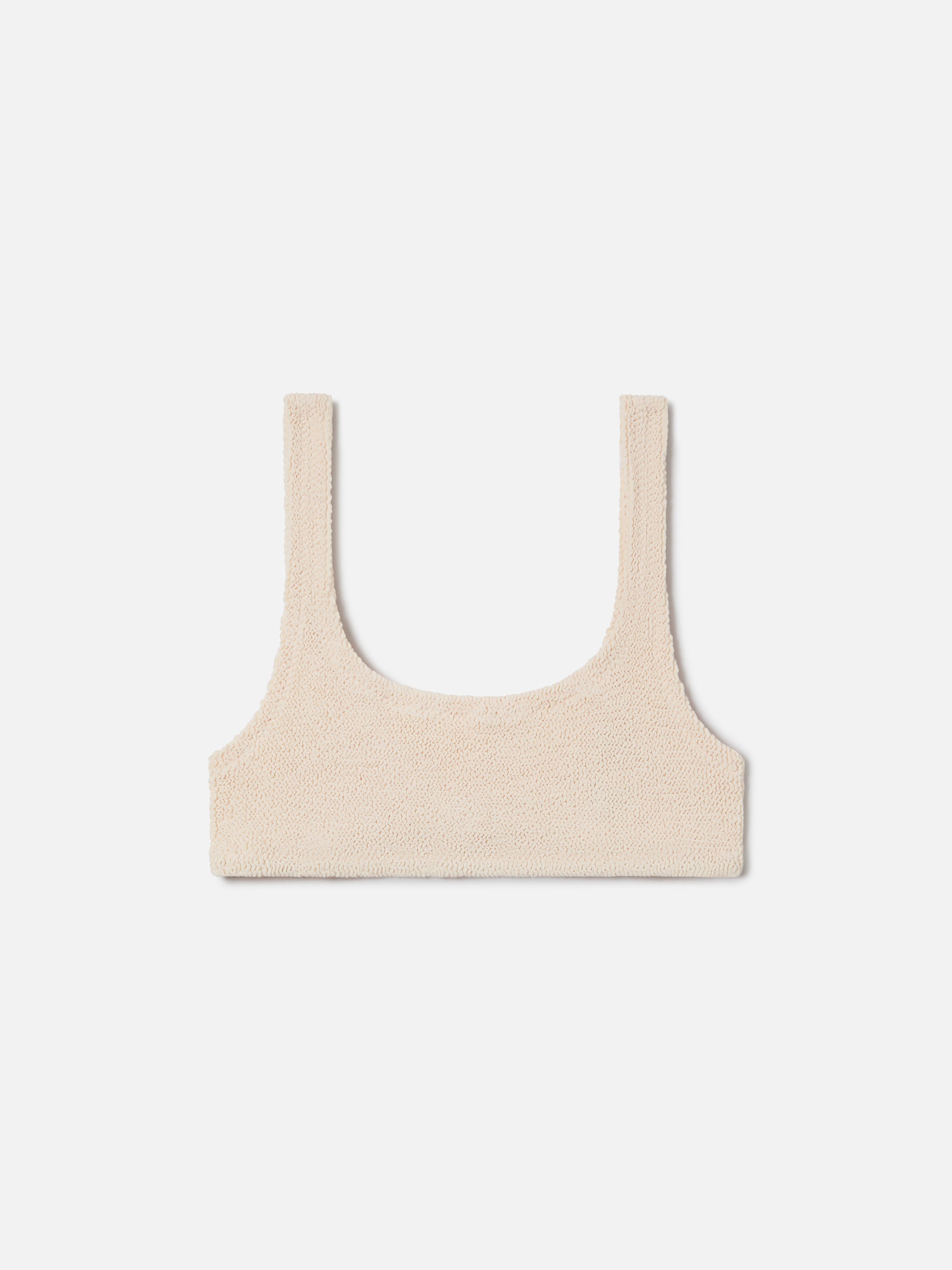 mc2-saint-barth-top-bikini-naima-bralette-in-tessuto-crinkle-beige-chiaro image 1