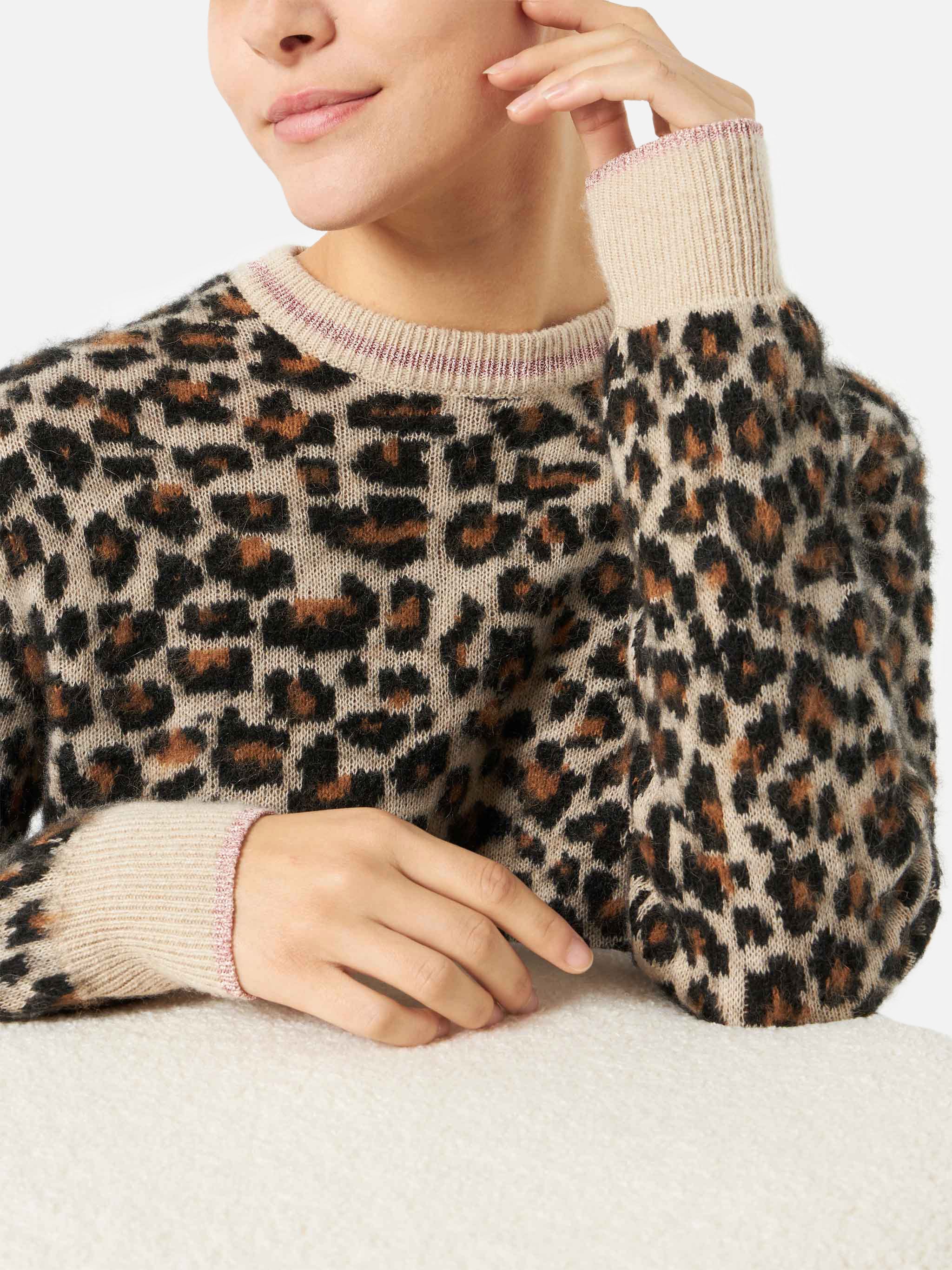 maglione-mc2-saint-barth-new-queen-soft-con-fantasia-animalier image 2