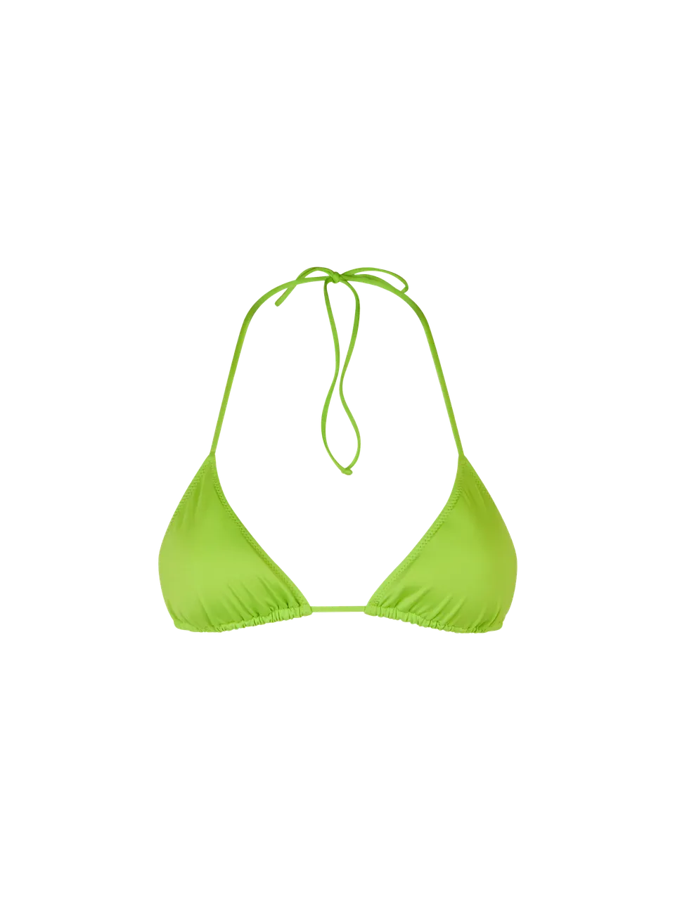 mc2-saint-barth-leah-top-bikini-triangolo-lime image 1