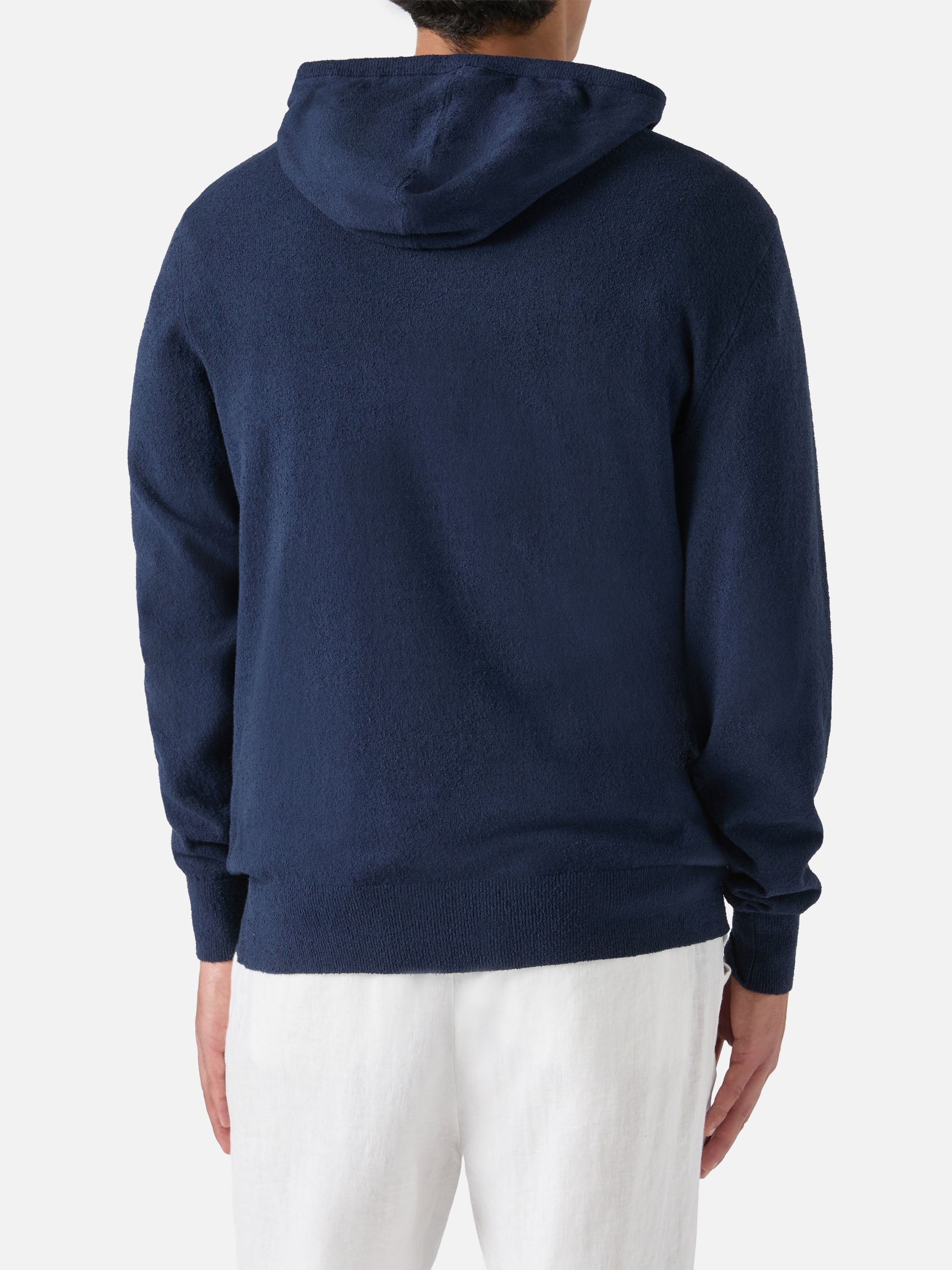 mc2-saint-barth-wood-maglione-con-cappuccio-blu-navy-uomo image 3