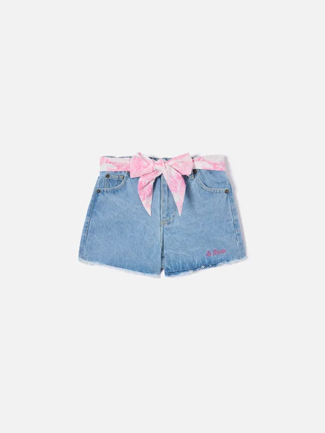 mc2-saint-barth-kiko-jr-short-bambina-denim-sangallo-cotone-blu-chiaro image 1