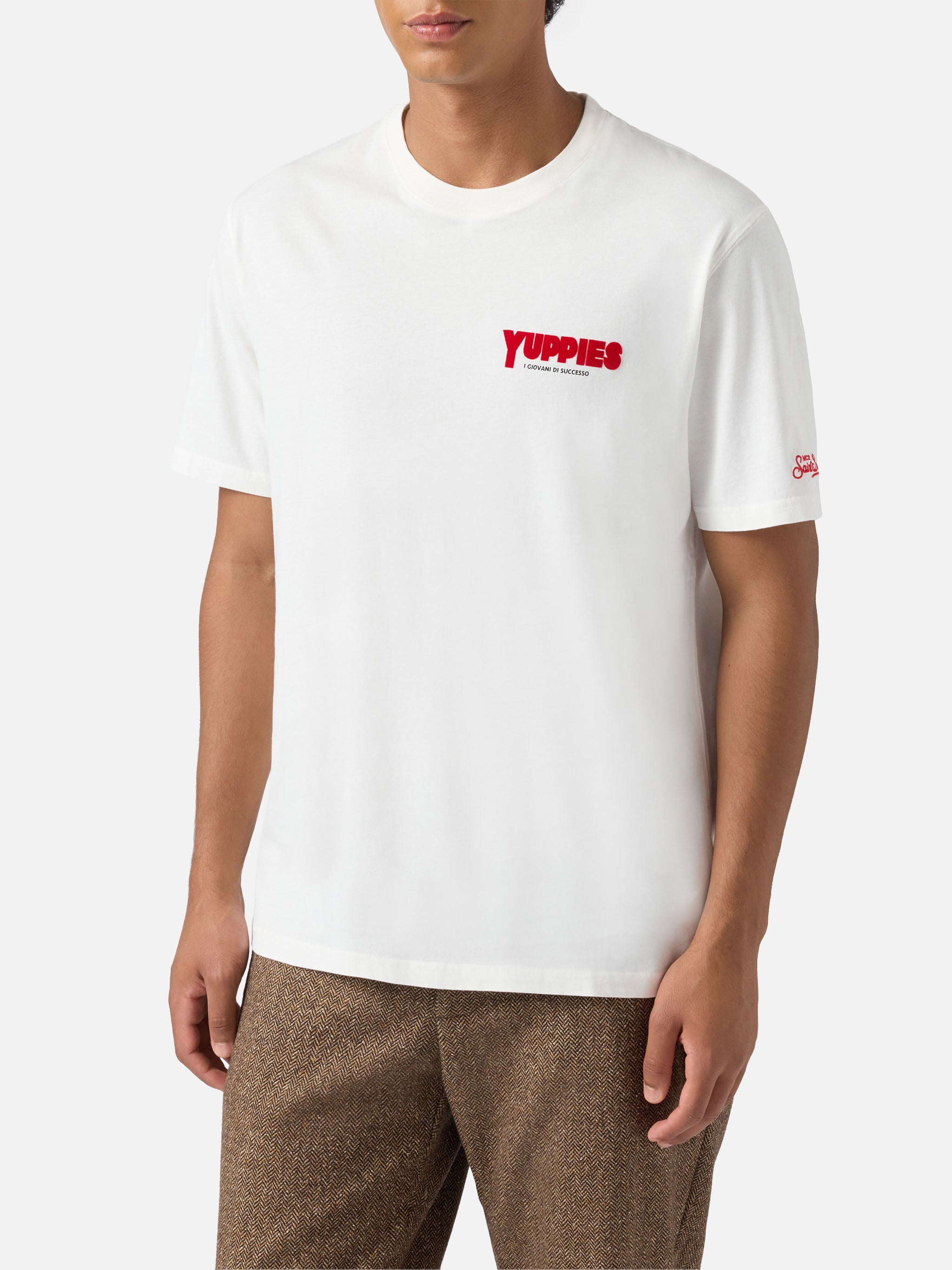 mc2-saint-barth-arnott-warm-t-shirt-uomo-cotone-bianco-stampa-yuppies-flock image 4