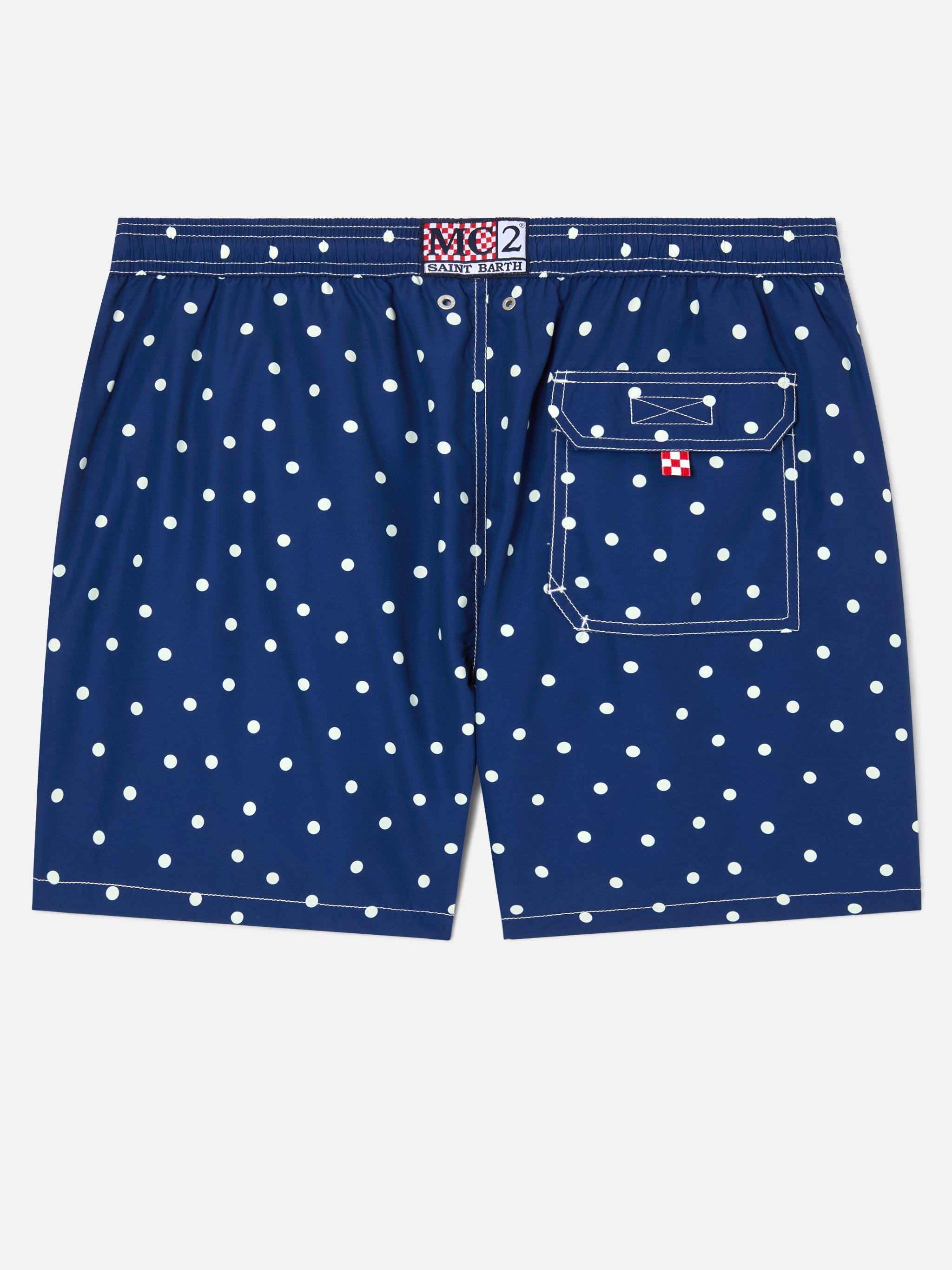 mc2-saint-barth-syros-costume-mare-uomo-blu-pois-bianchi image 3