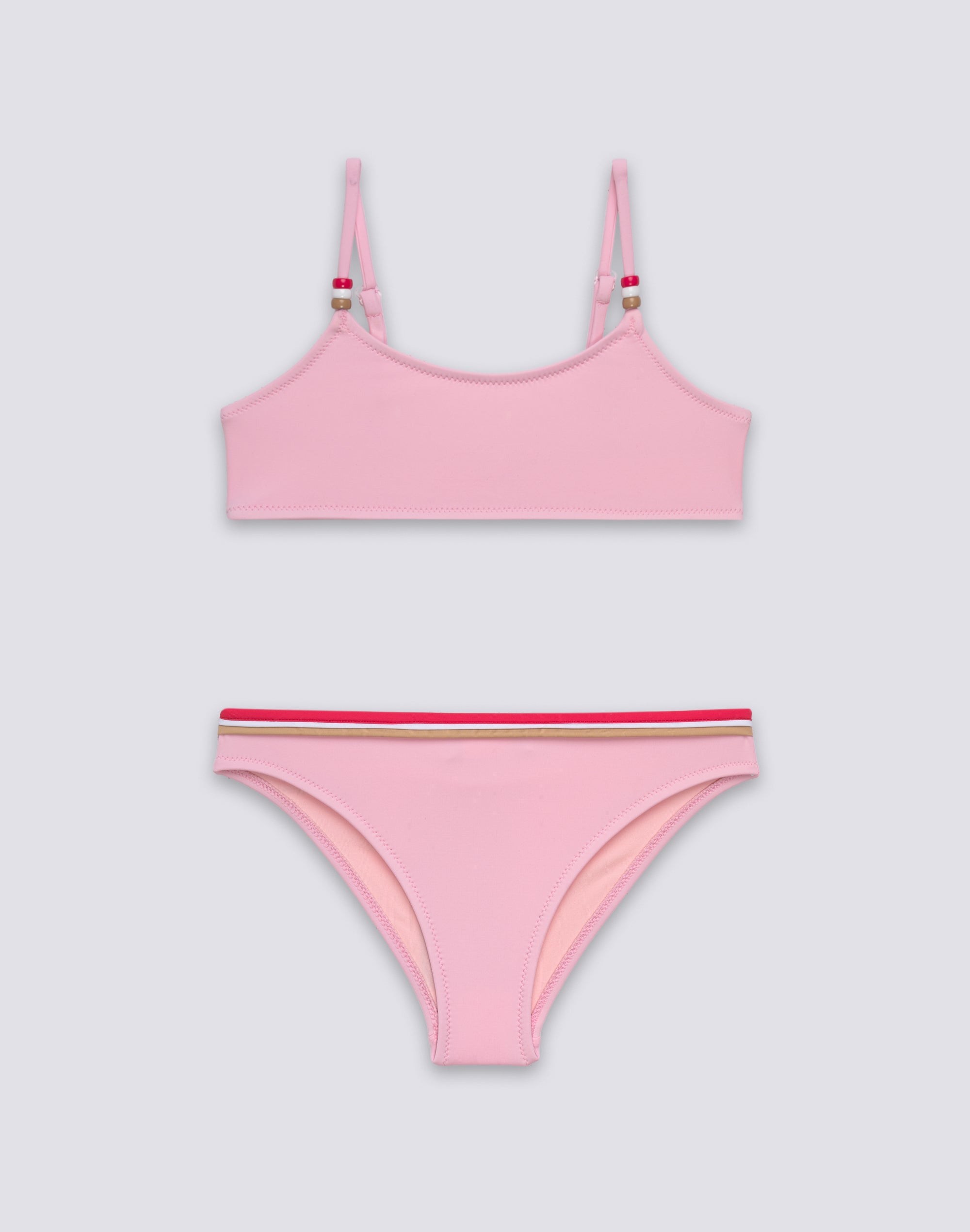 sundek-bikini-bambina-top-regolabile-e-slip-fisso-tinta-unita-2 image 1