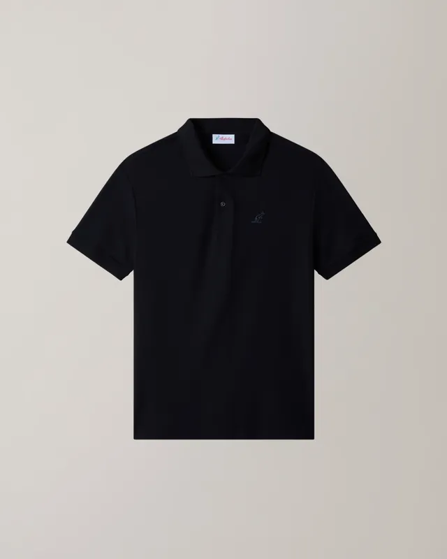 australian-essential-polo-tecnica-nera-uomo image 1