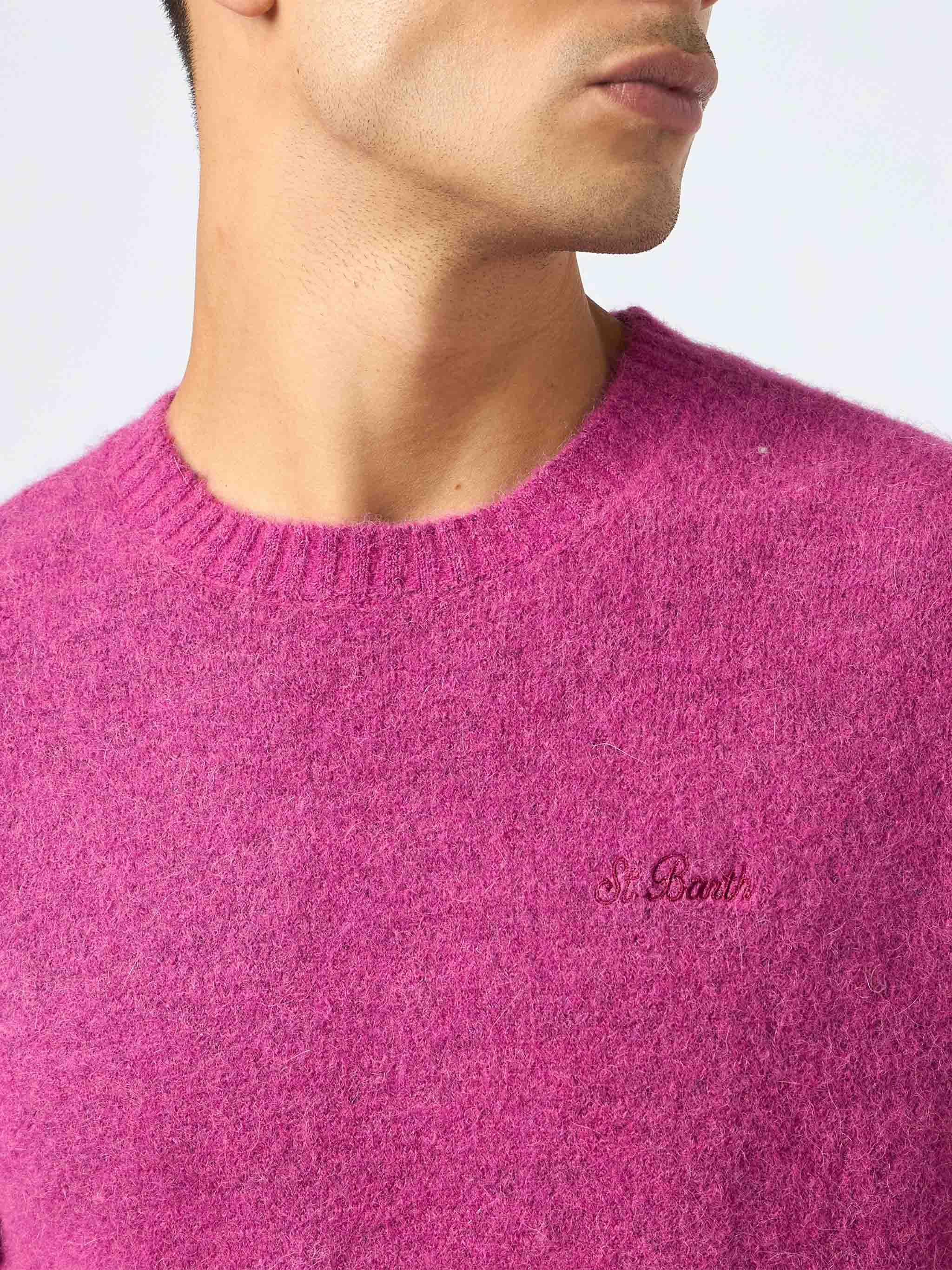mc2-saint-barth-regent-maglione-girocollo-uomo-alpaca-stretch-peonia image 3