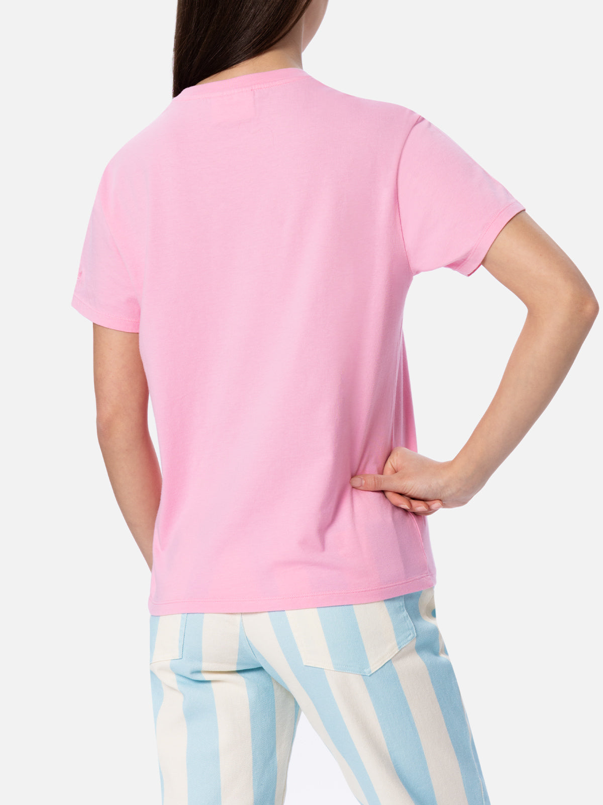 mc2-saint-barth-emilie-t-shirt-in-cotone-barbie-special-edition image 3