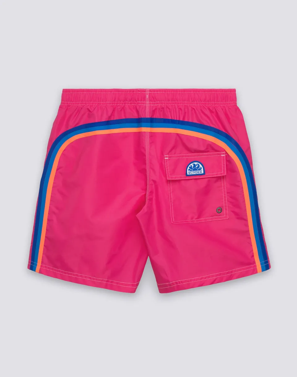 sundek-iconic-taffeta-costume-boxer-uomo-media-lunghezza-m505bdta100 image 1