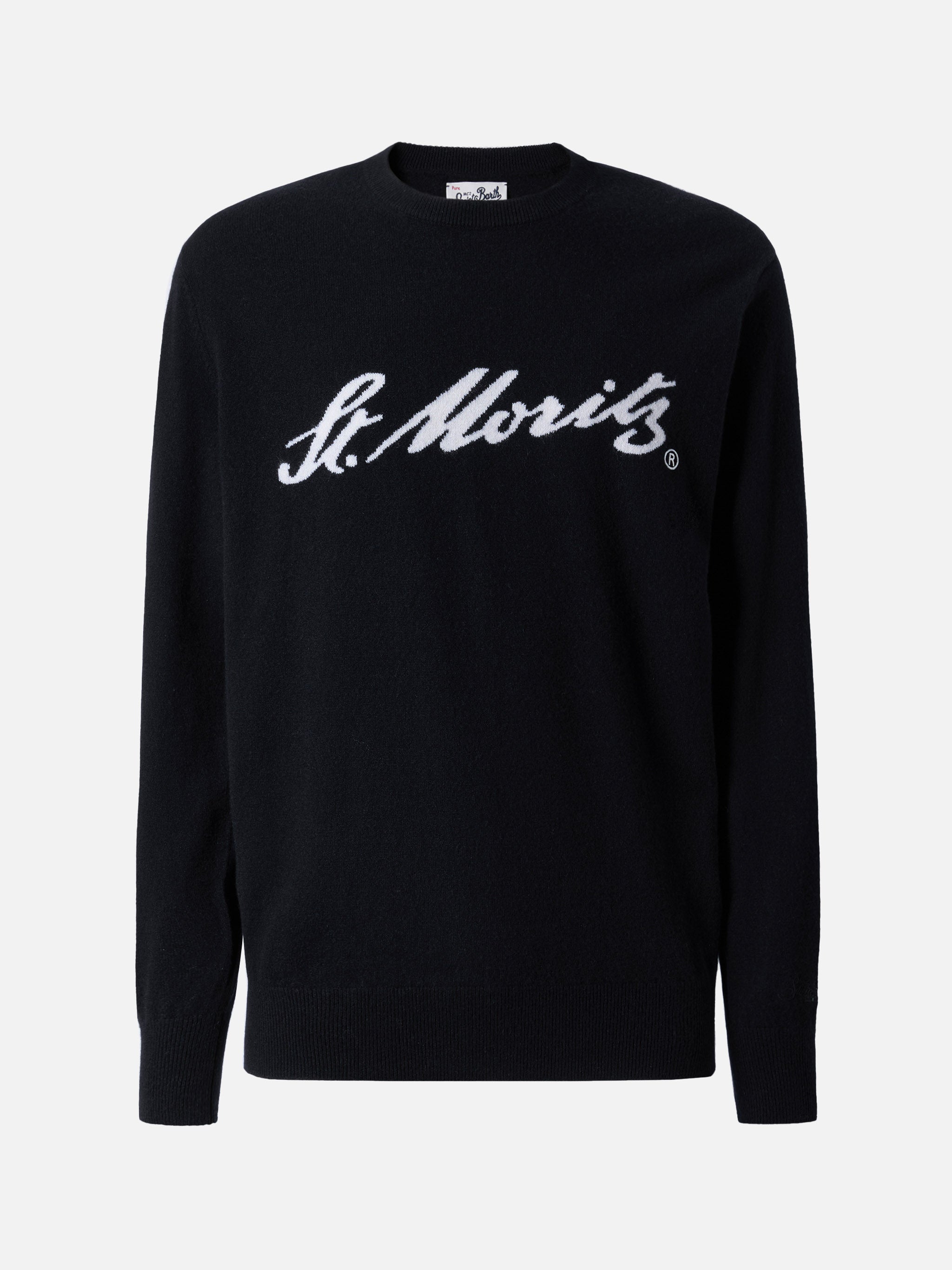 mc2-saint-barth-heron-light-maglione-uomo-100-cashmere-nero-st-moritz image 5