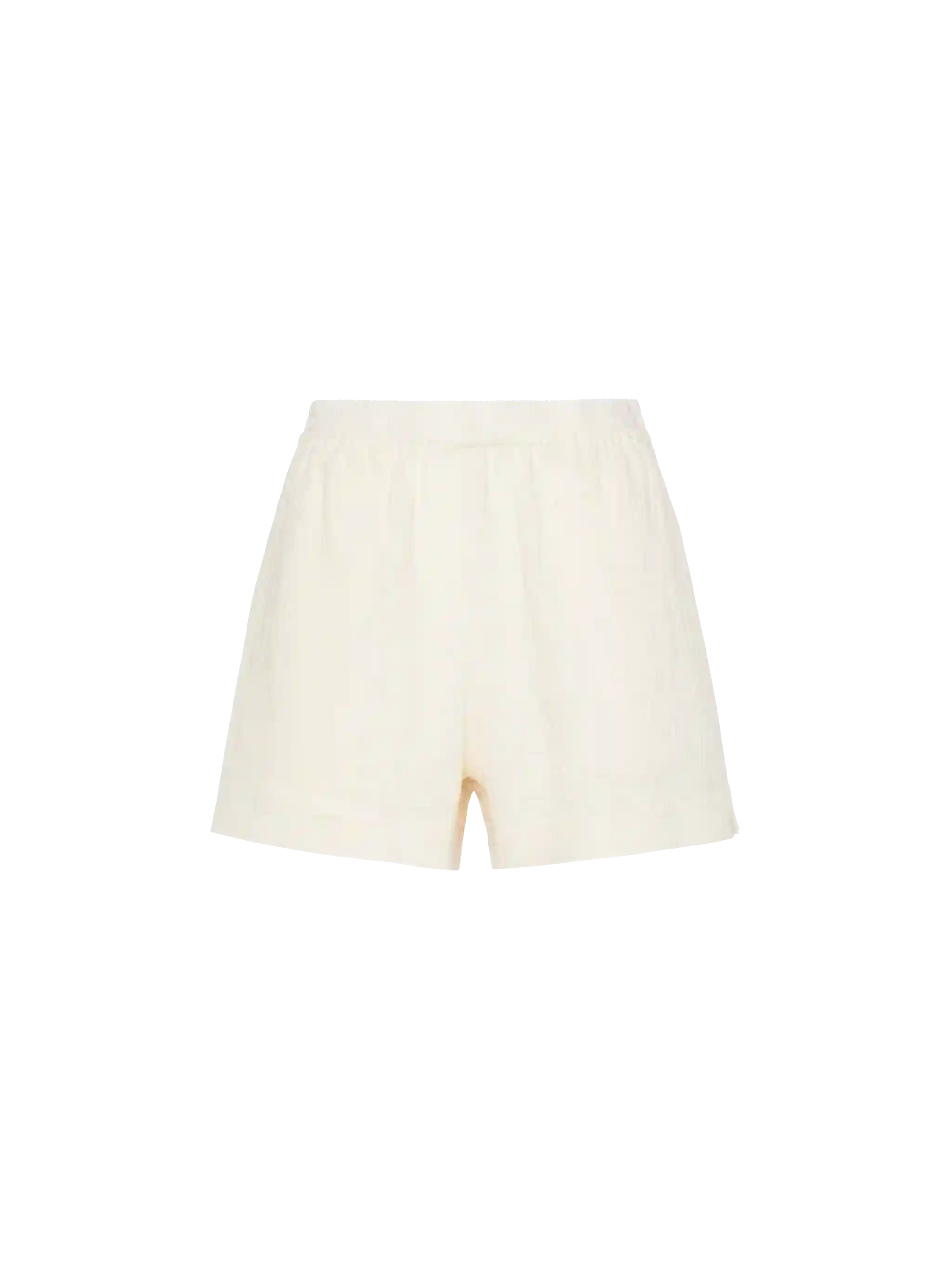 mc2-saint-barth-shorts-donna-meave-pull-up-in-mussola-di-cotone-bianco image 5