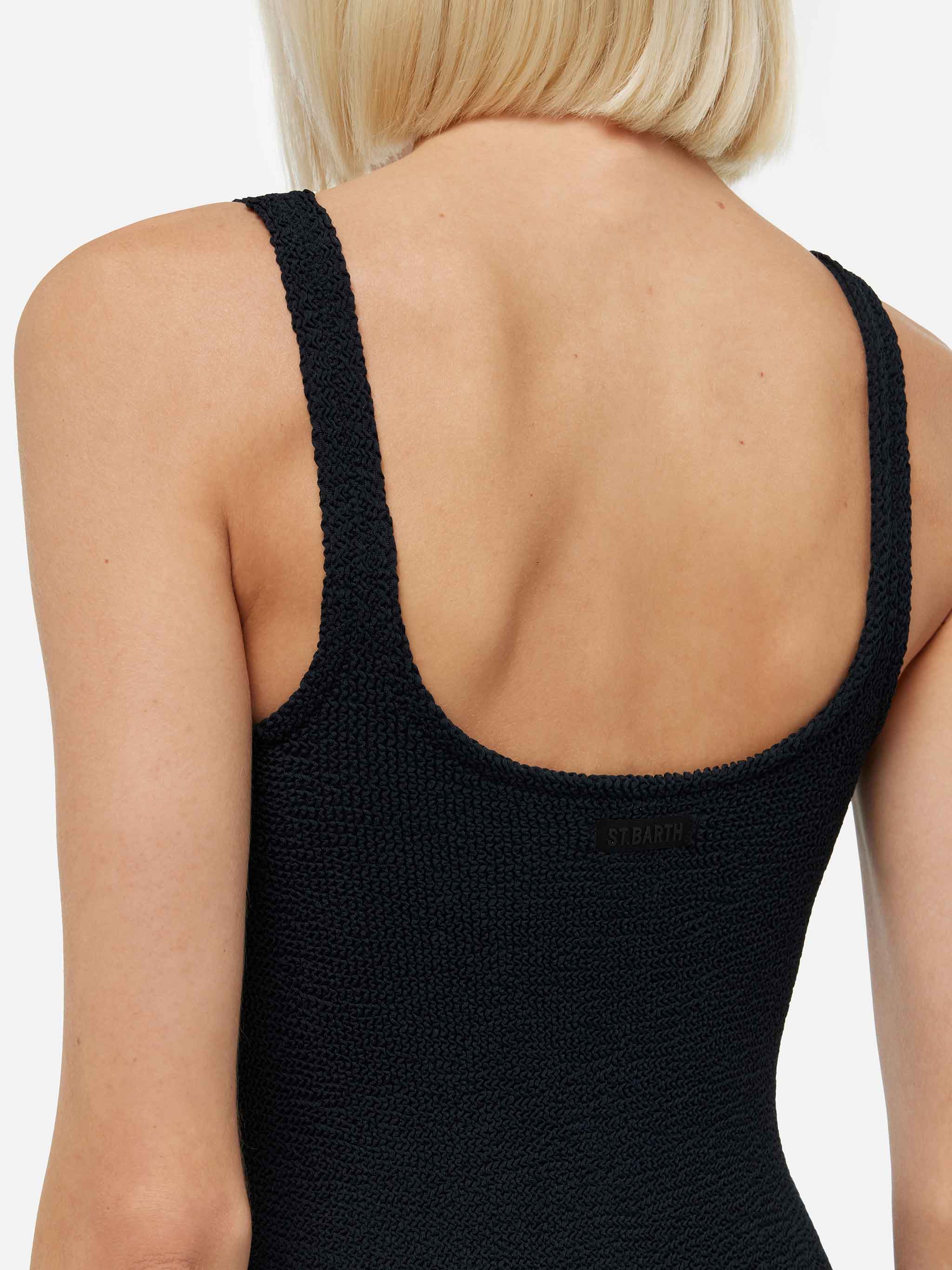 mc2-saint-barth-abito-tank-deana-in-crinkle-nero image 2