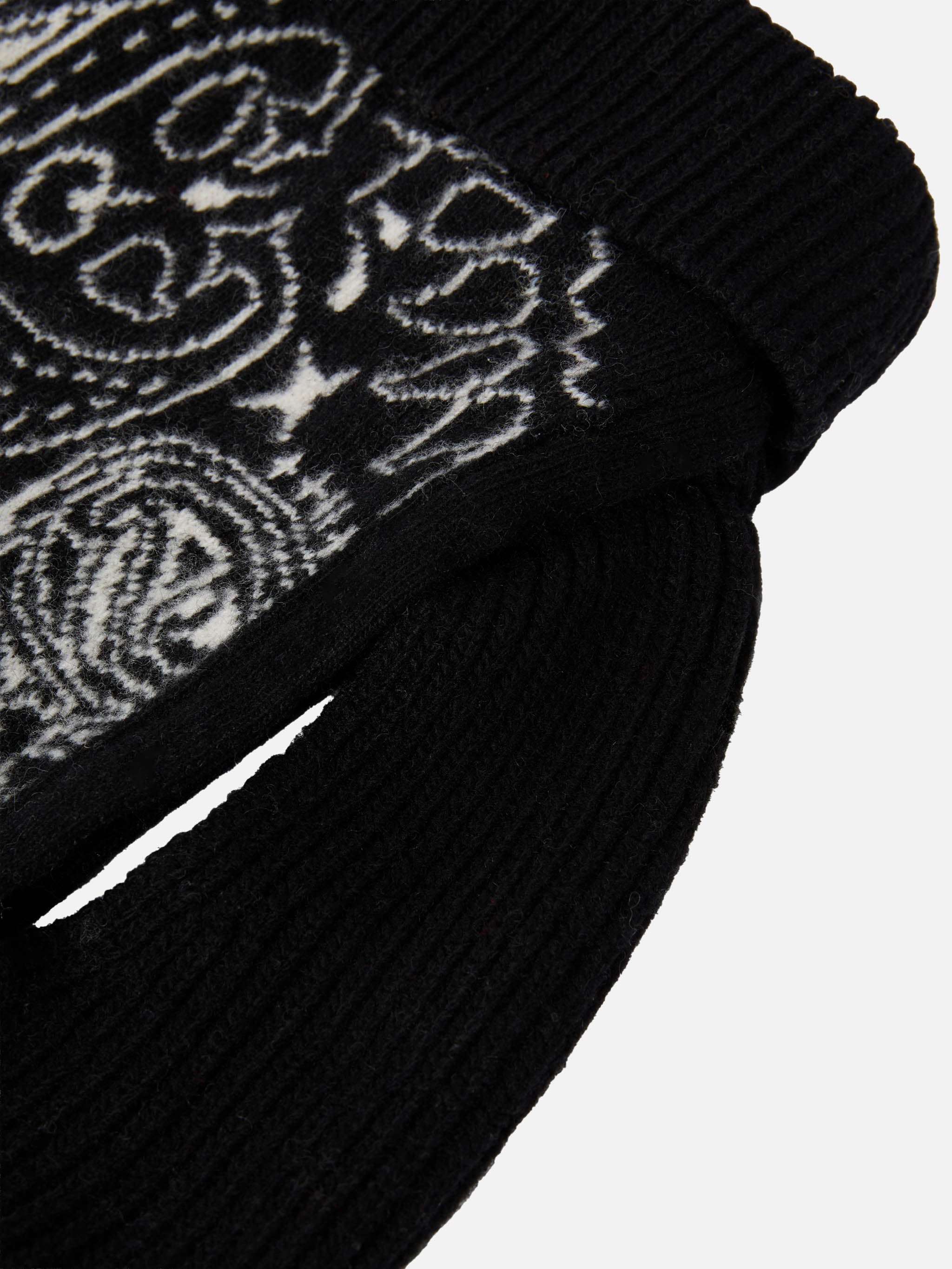 mc2-saint-barth-maglioncino-cane-dolcevita-stampa-bandana-nero image 2