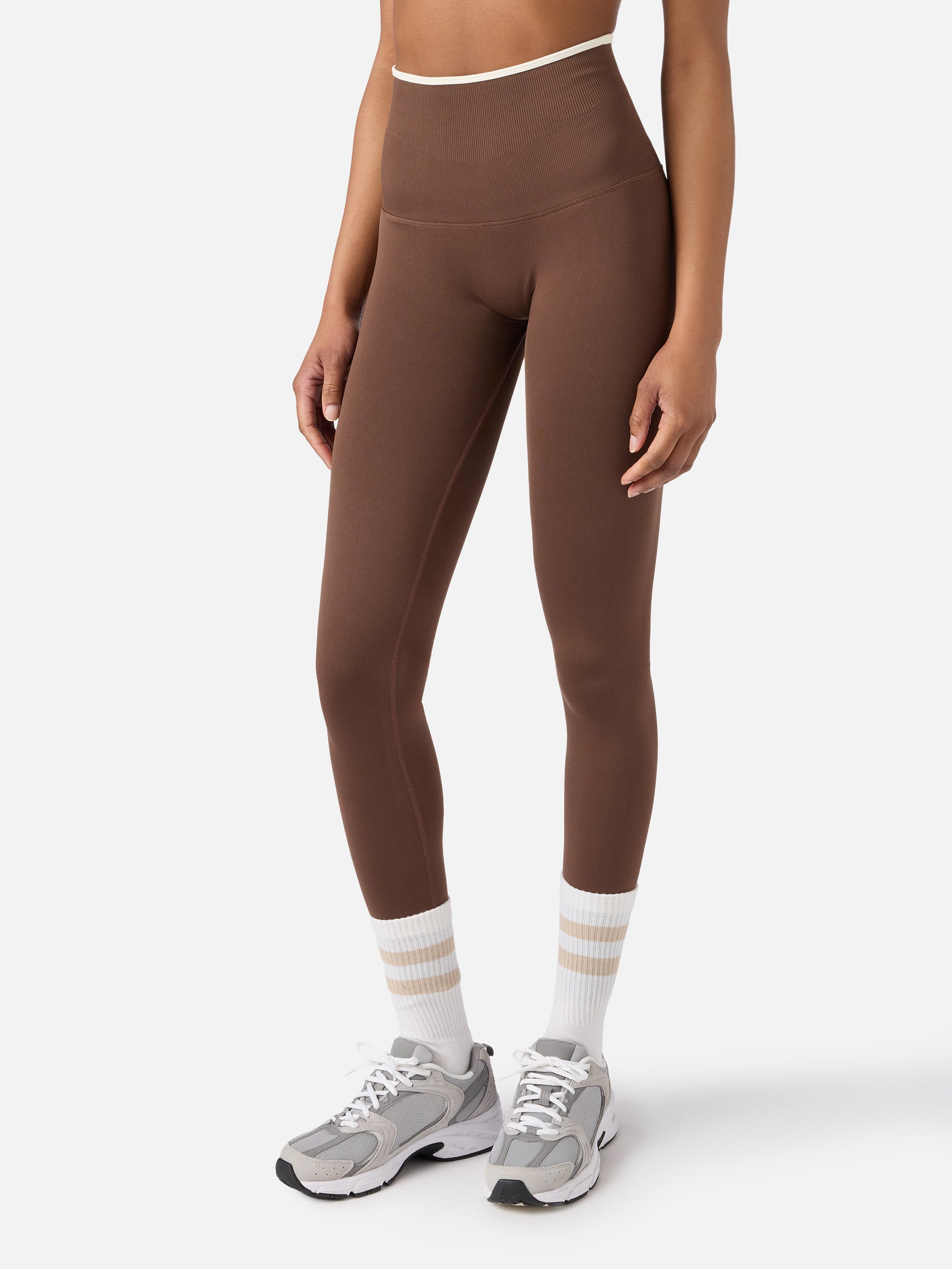 mc2-saint-barth-vega-leggings-sportivi-tecnici-marroni-push-up image 2