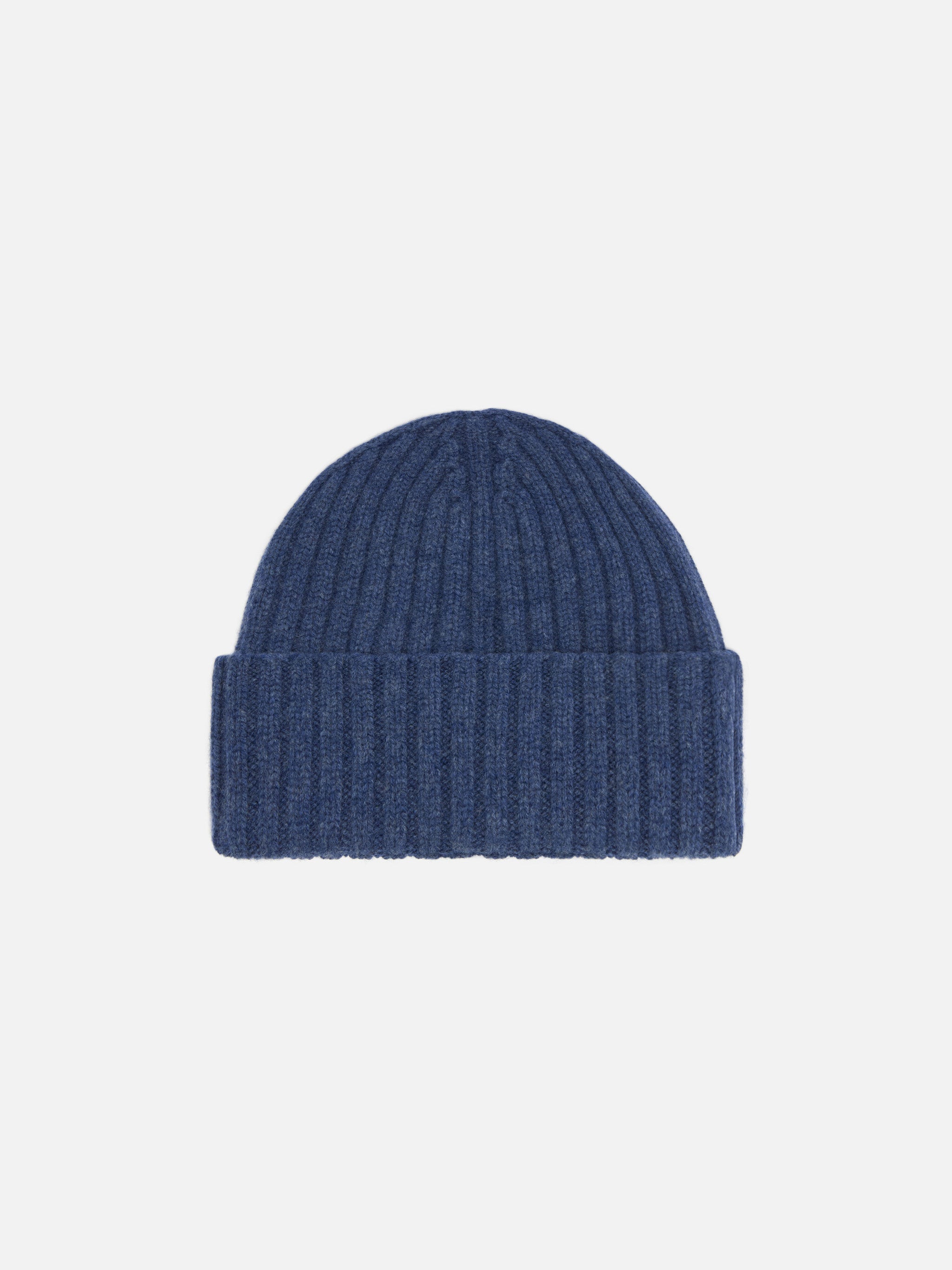 mc2-saint-barth-berretto-wengen-100-lana-blu-denim-con-risvolto image 3