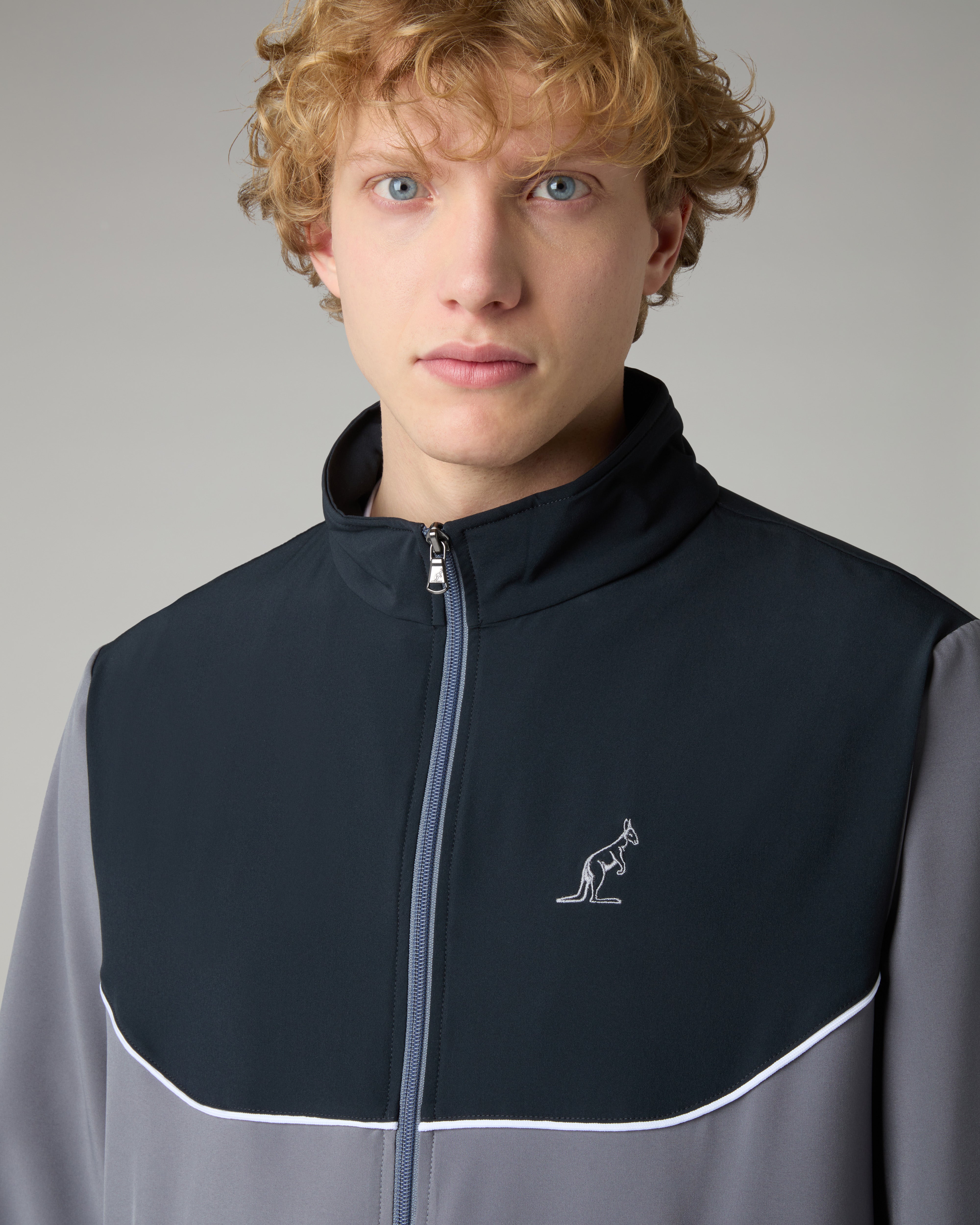 australian-gaucho-tracksuit-tuta-uomo-grigio-acciaio-slam image 4