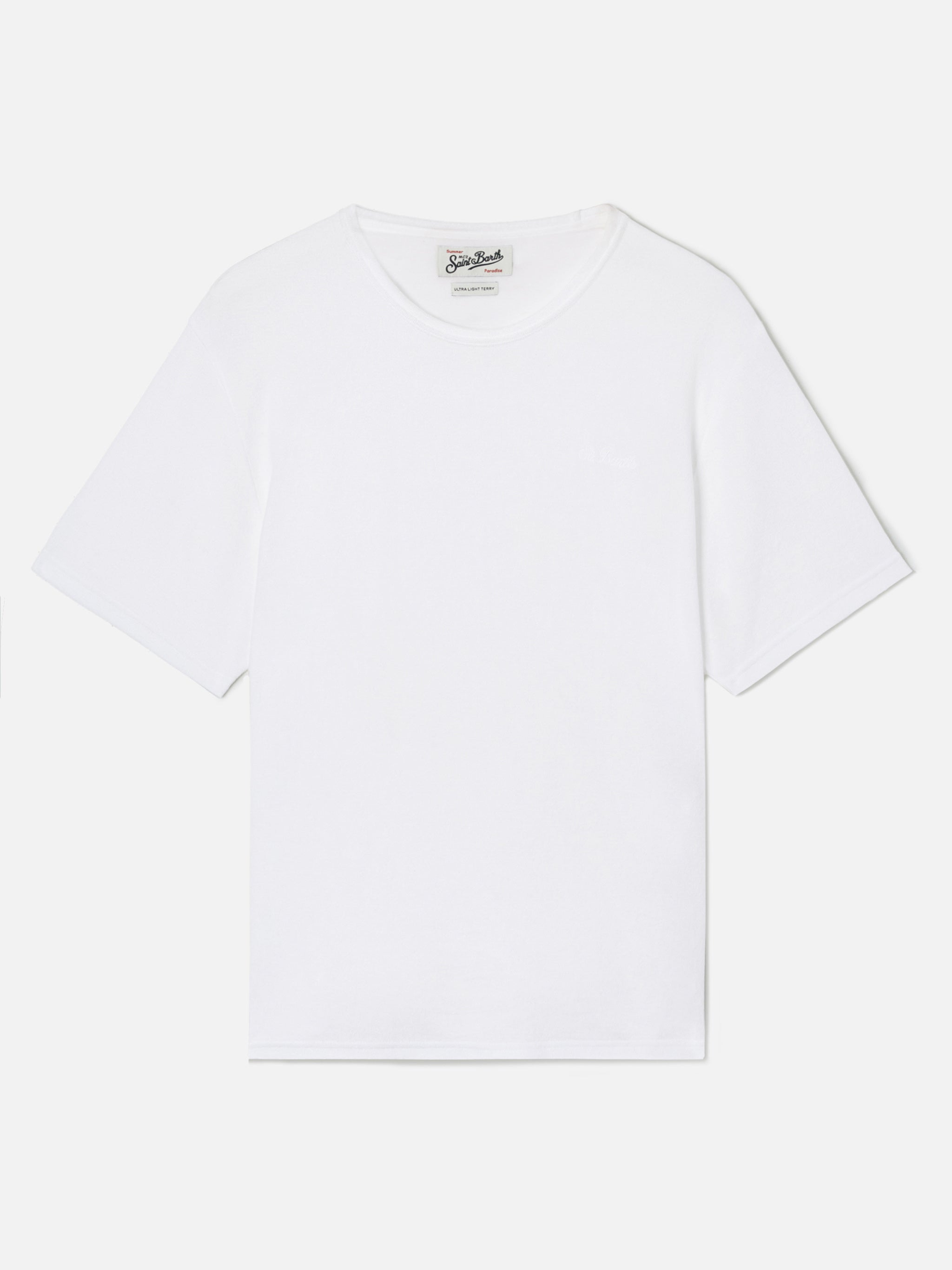 mc2-saint-barth-gary-t-shirt-in-misto-cotone-effetto-spugna-bianca-con-ricamo-lo image 1