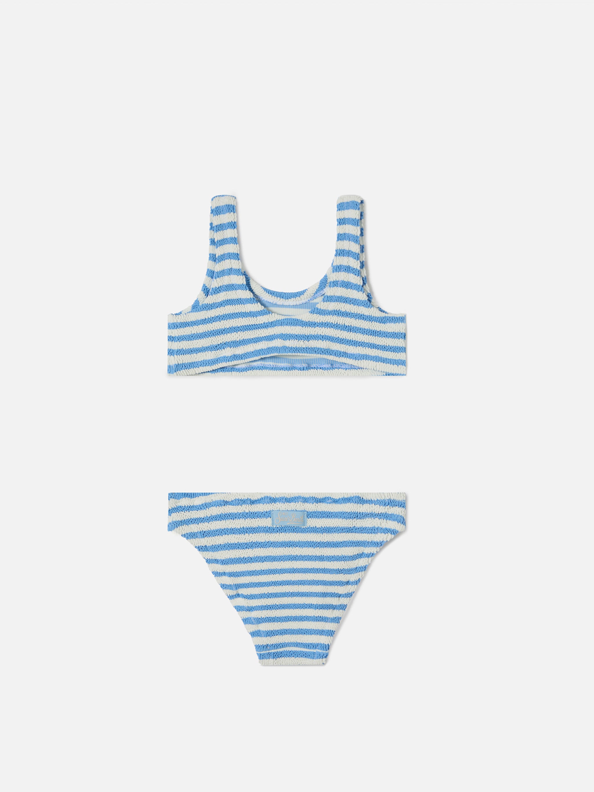 mc2-saint-barth-baker-bikini-bimba-crinkle-righe-azzurre-top-bralette image 2