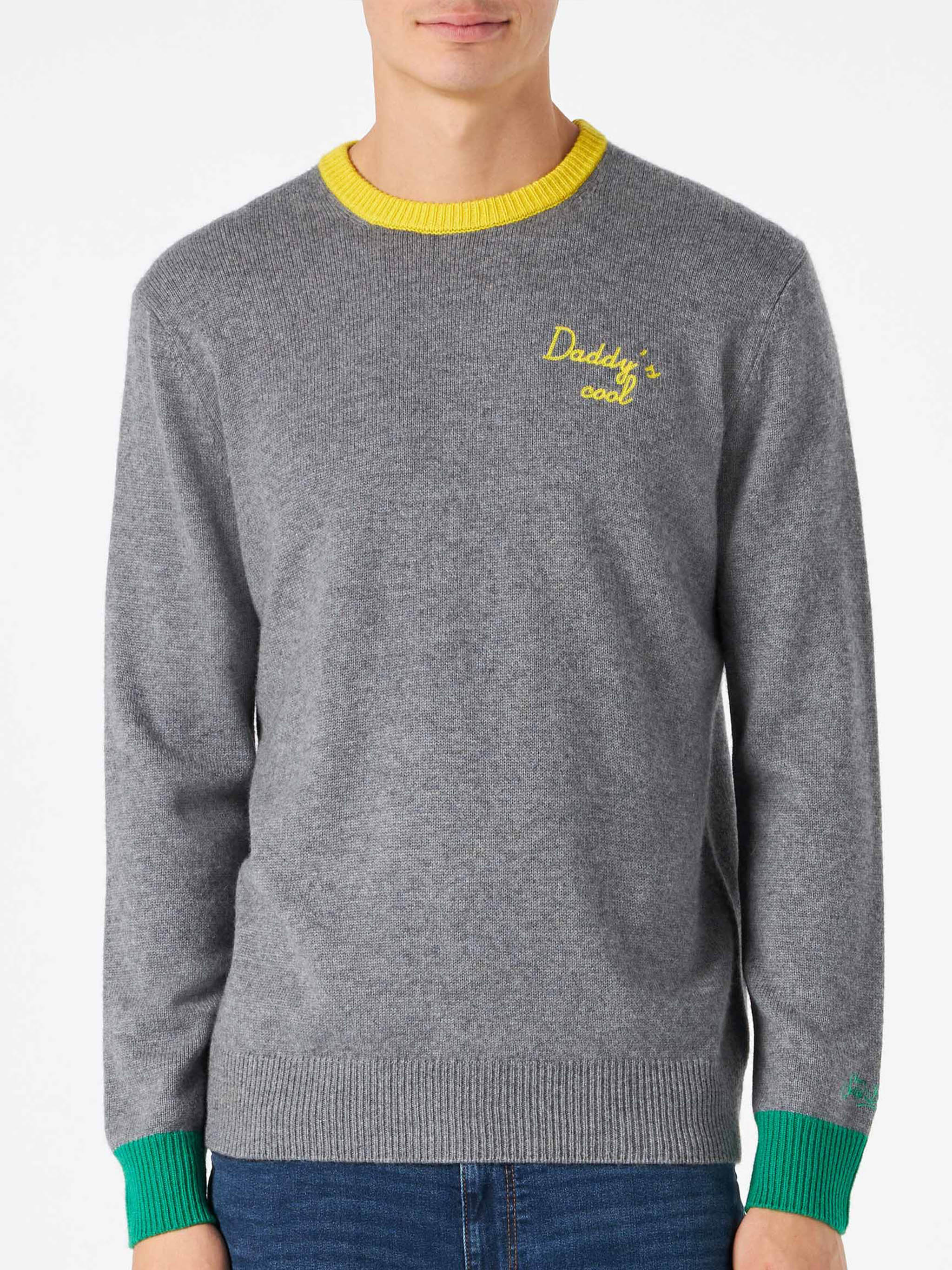 mc2-saint-barth-maglione-heron-girocollo-in-misto-cashmere-con-ricamo-daddy-s-co image 5
