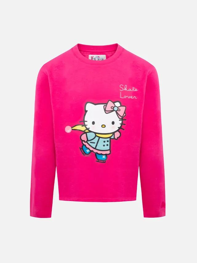 t-shirt-bambina-mc2-saint-barth-penny-hello-kitty-rosa-special-edition image 1