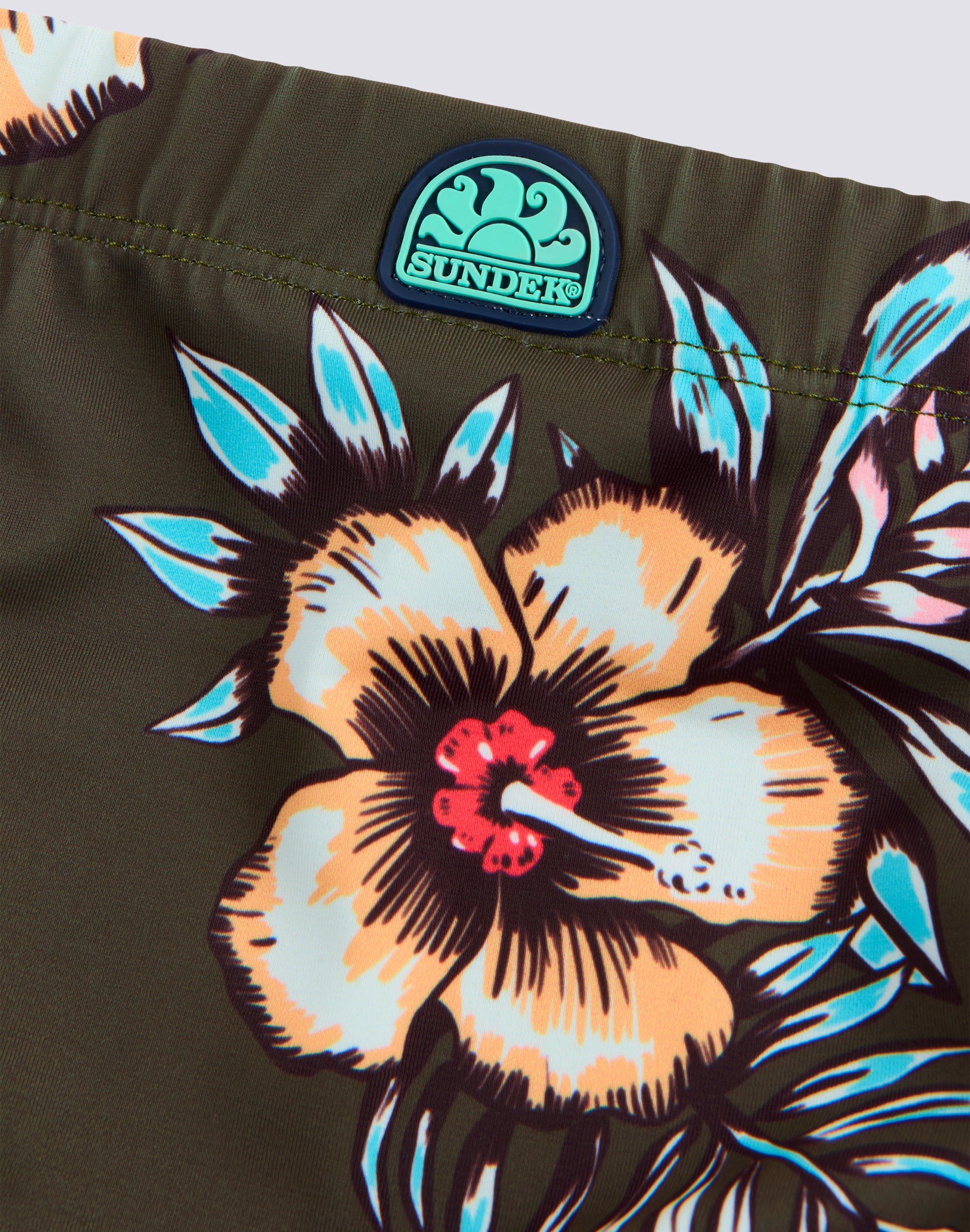 sundek-diwalter-slip-mare-mini-bambino-stampa-graphic-flower image 3