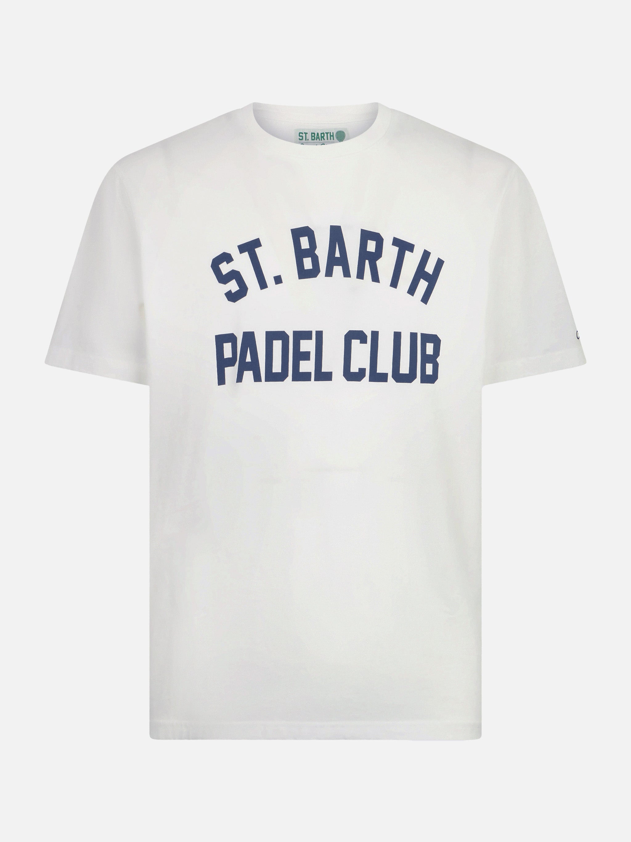 mc2-saint-barth-arnott-t-shirt-uomo-in-cotone-bianco-st-barth-padel-club image 1