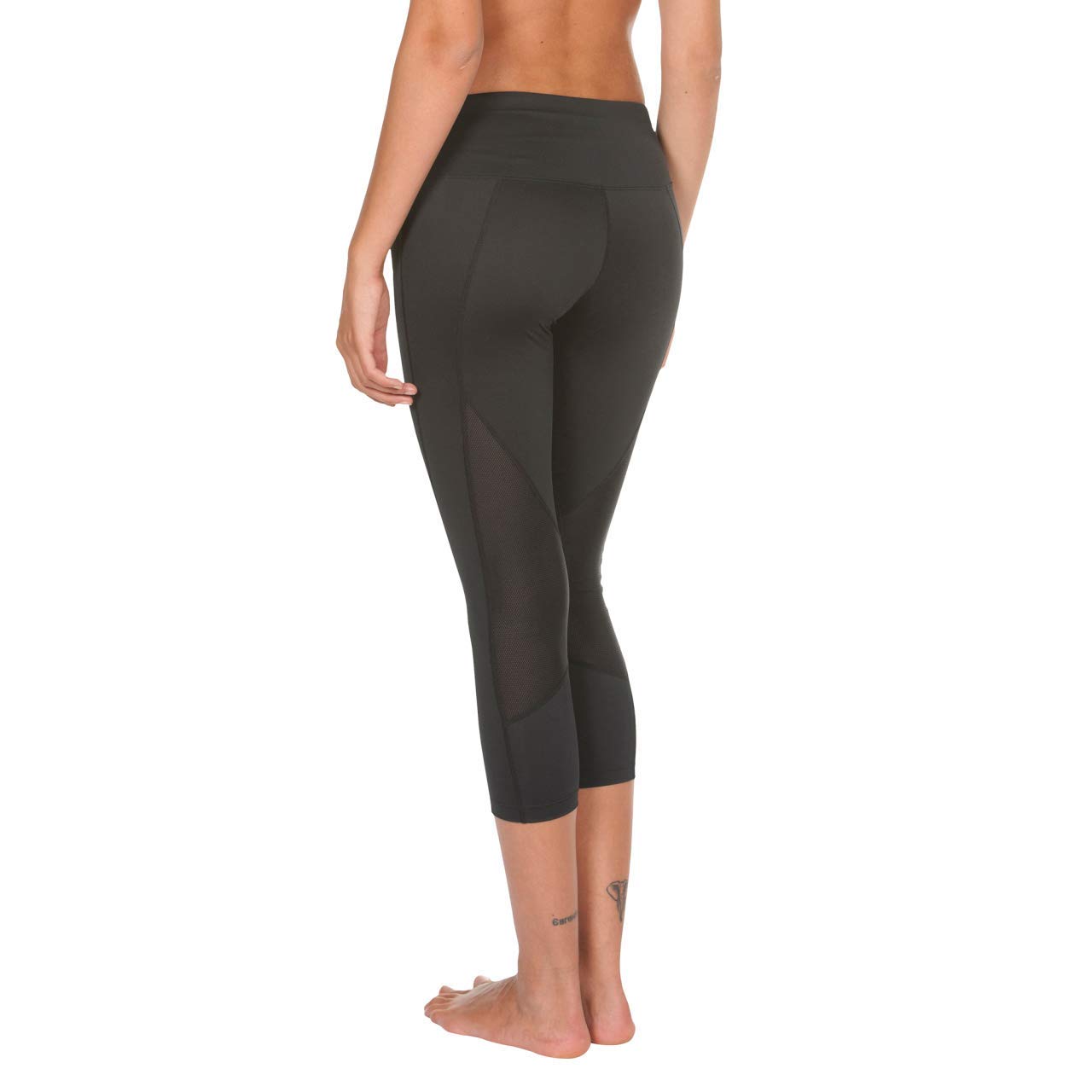 arena-gym-leggings-sportivi-3-4-donna-nero image 4