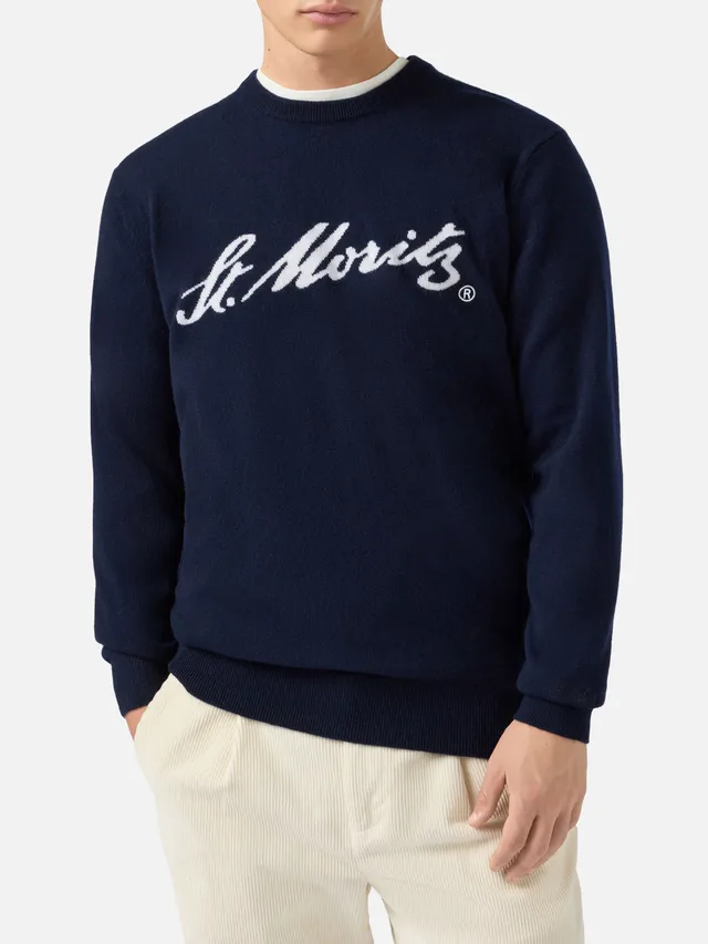 mc2-saint-barth-maglione-heron-light-uomo-100-cashmere-blu-st-moritz image 1