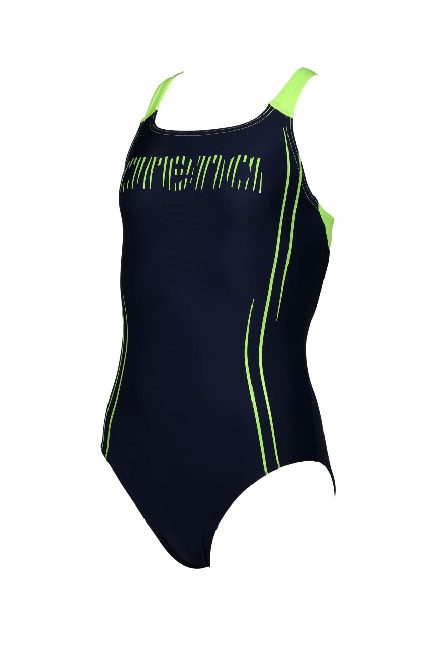 arena-swim-pro-back-graphic-costume-intero-bambina-e-ragazza image 1